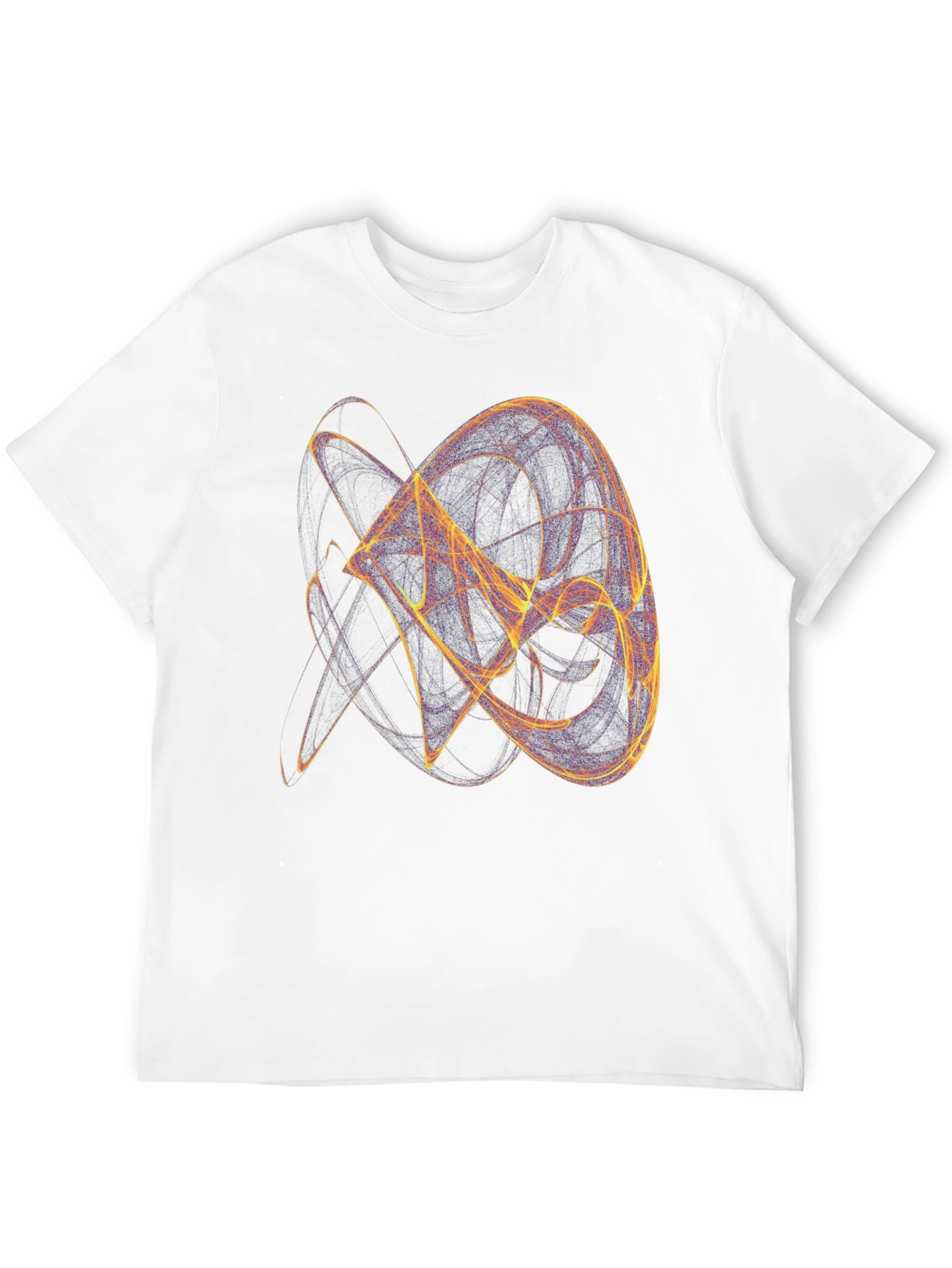 Abstract Art Graphic Tee - Modern Black T-Shirt