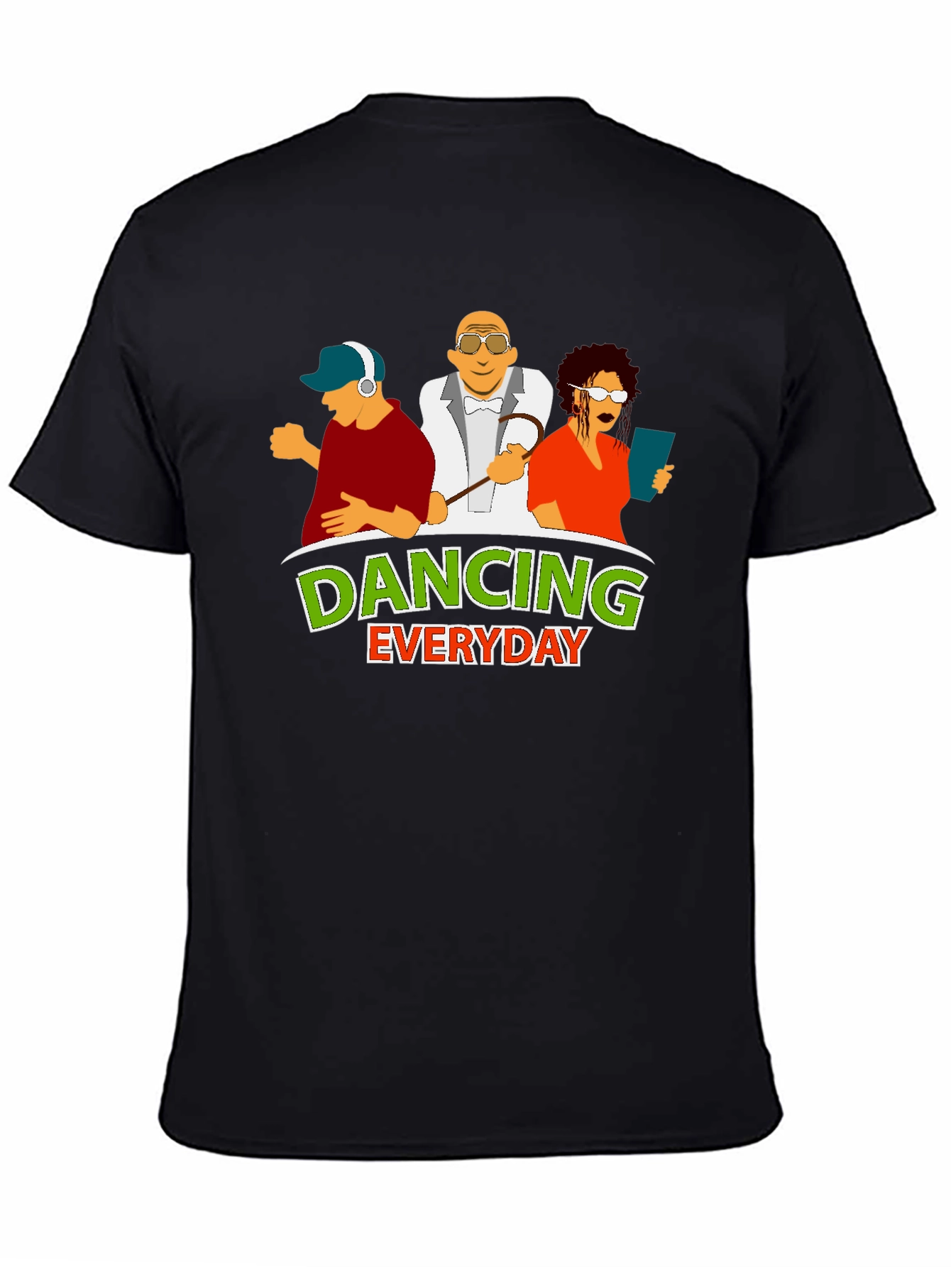 Dancing Everyday Graphic T-Shirt