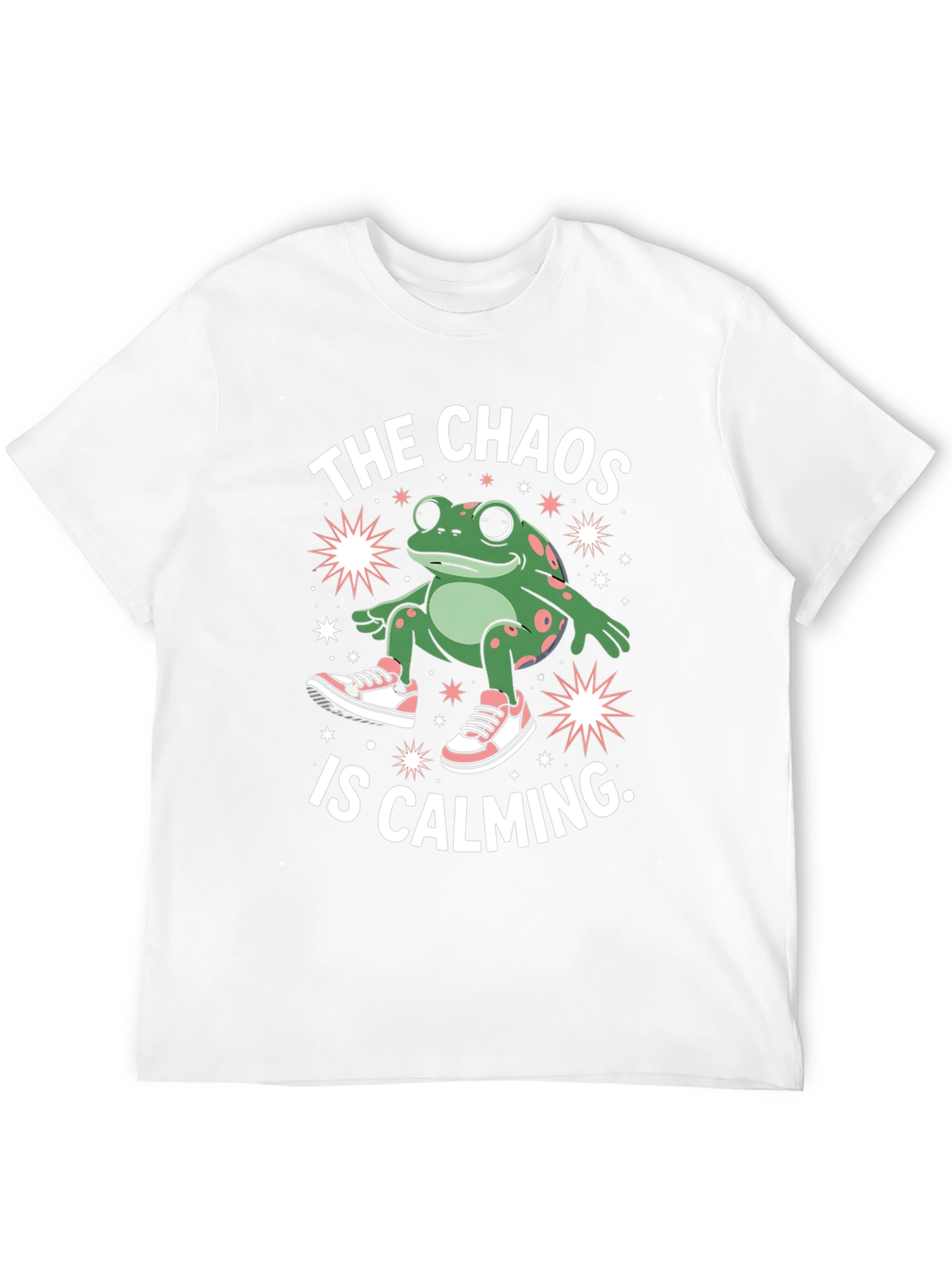 Chaos Calming Frog Graphic Tee