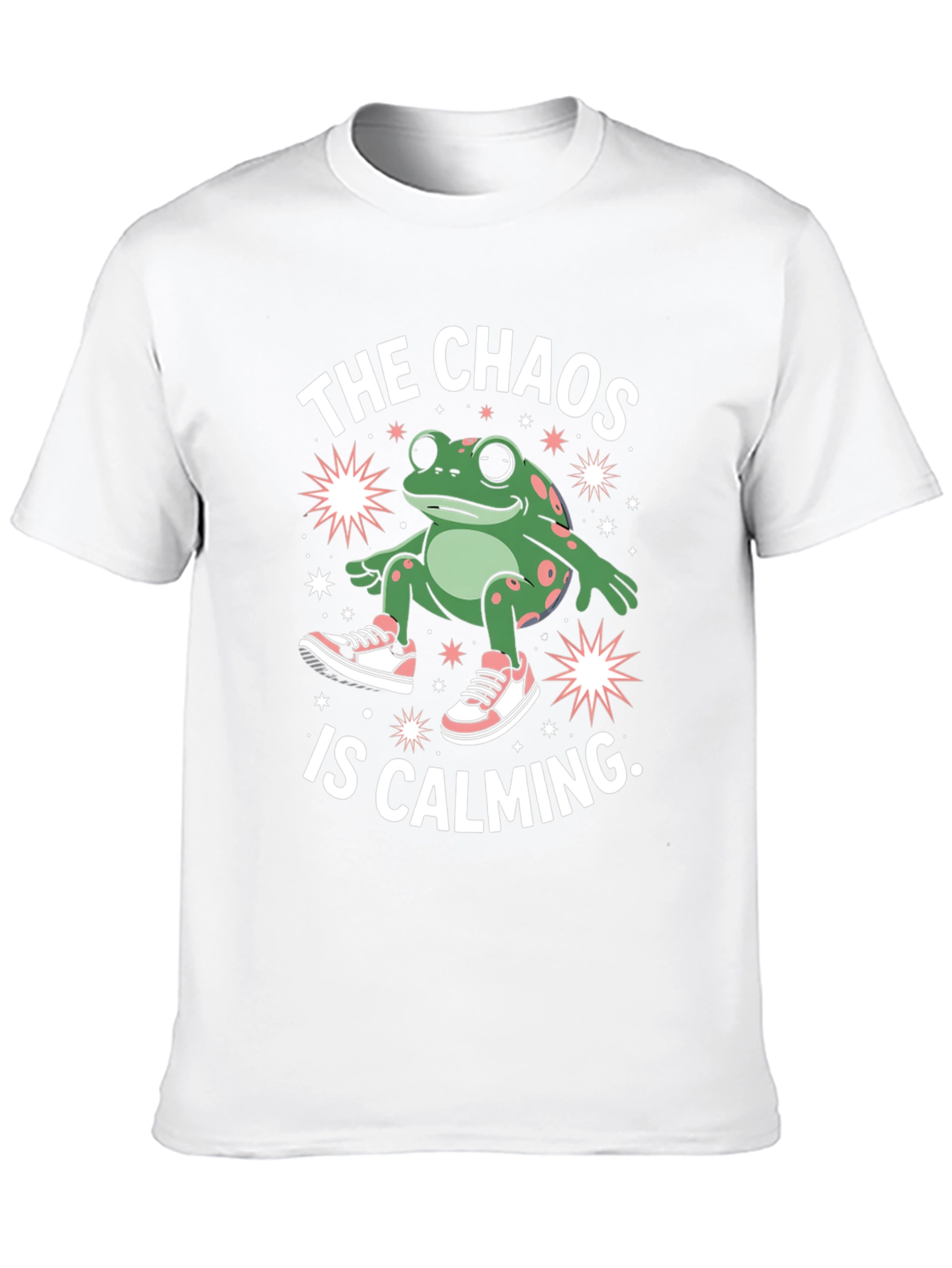 Chaos Calming Frog Graphic Tee