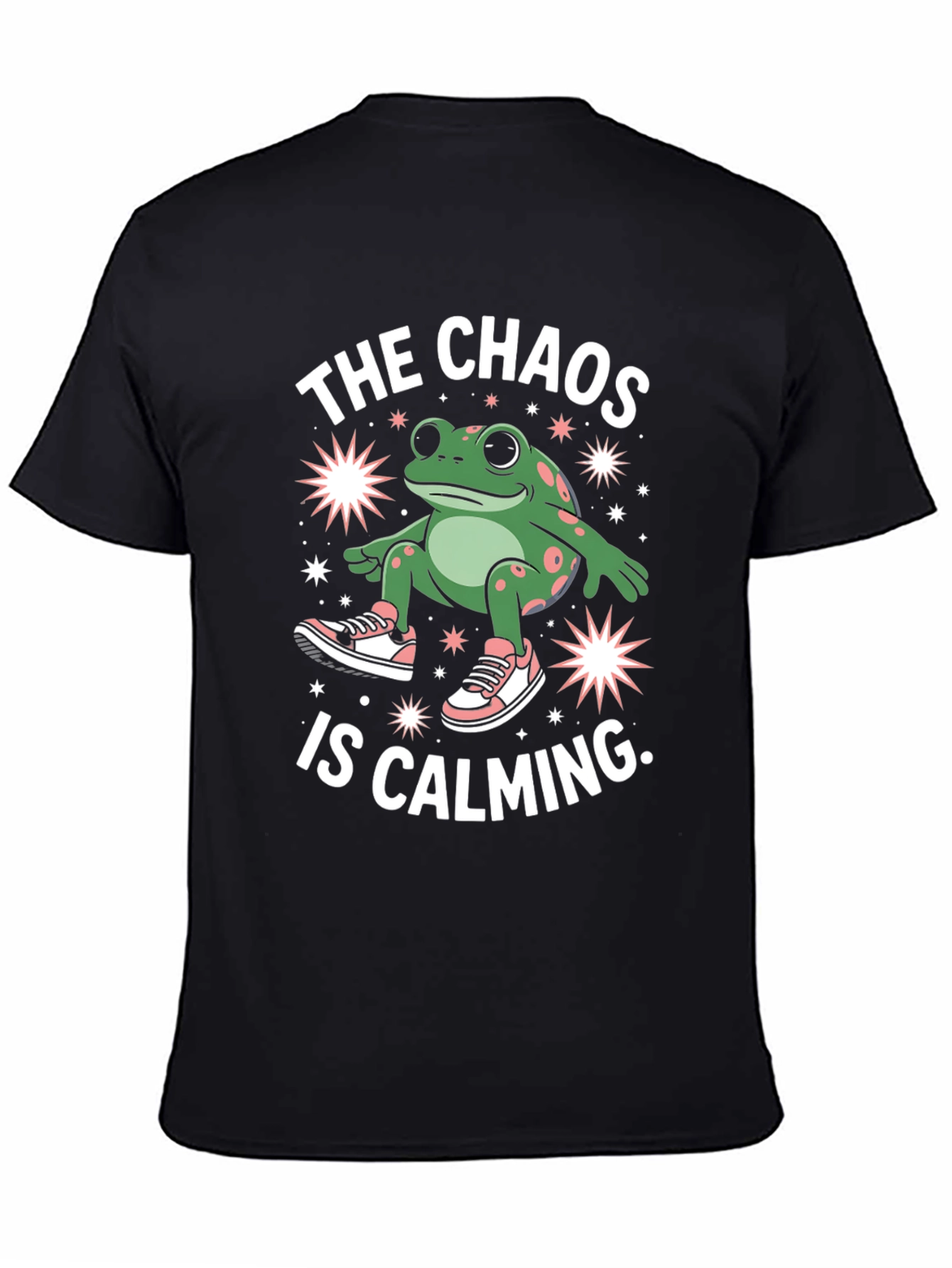 Chaos Calming Frog Graphic Tee