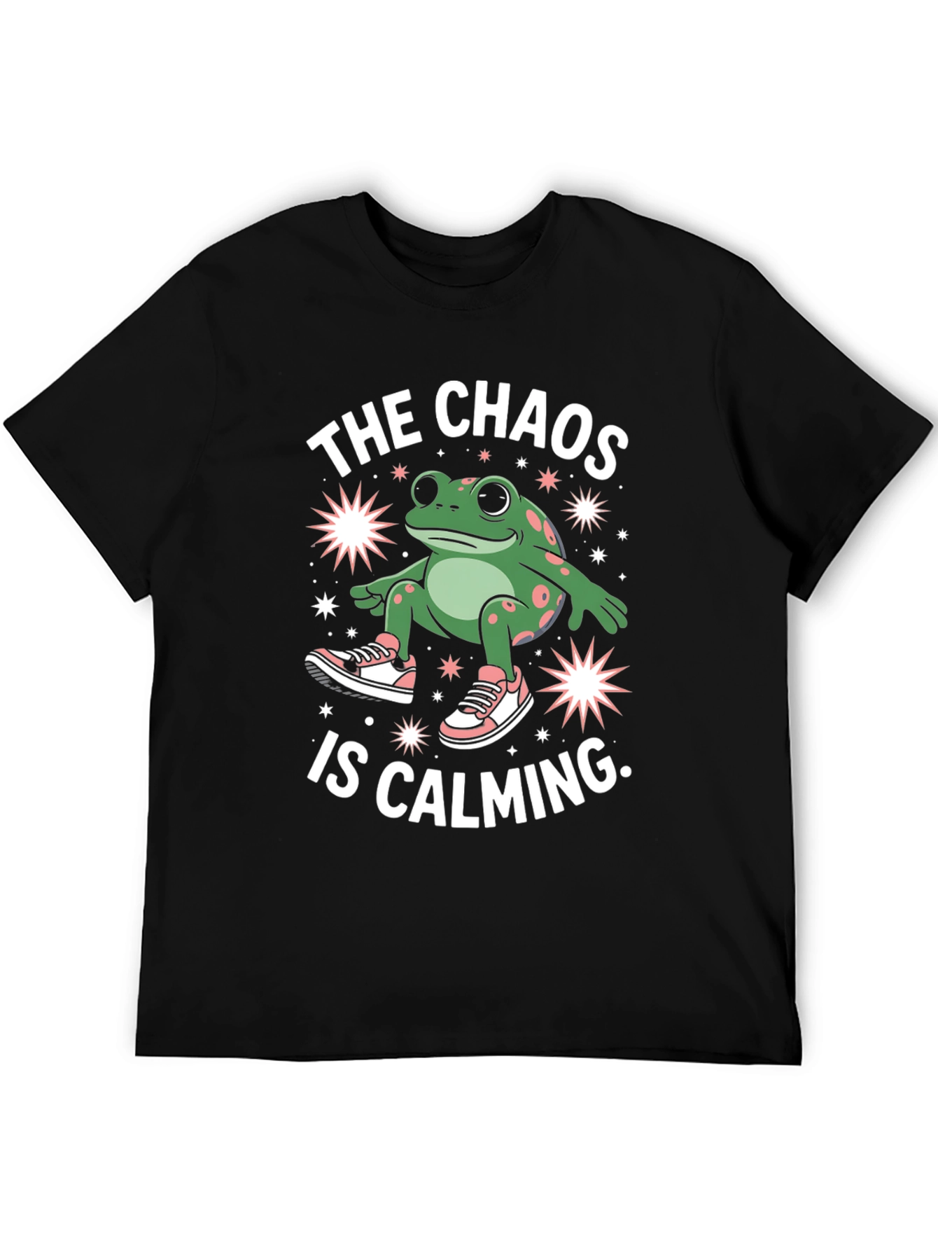 Chaos Calming Frog Graphic Tee