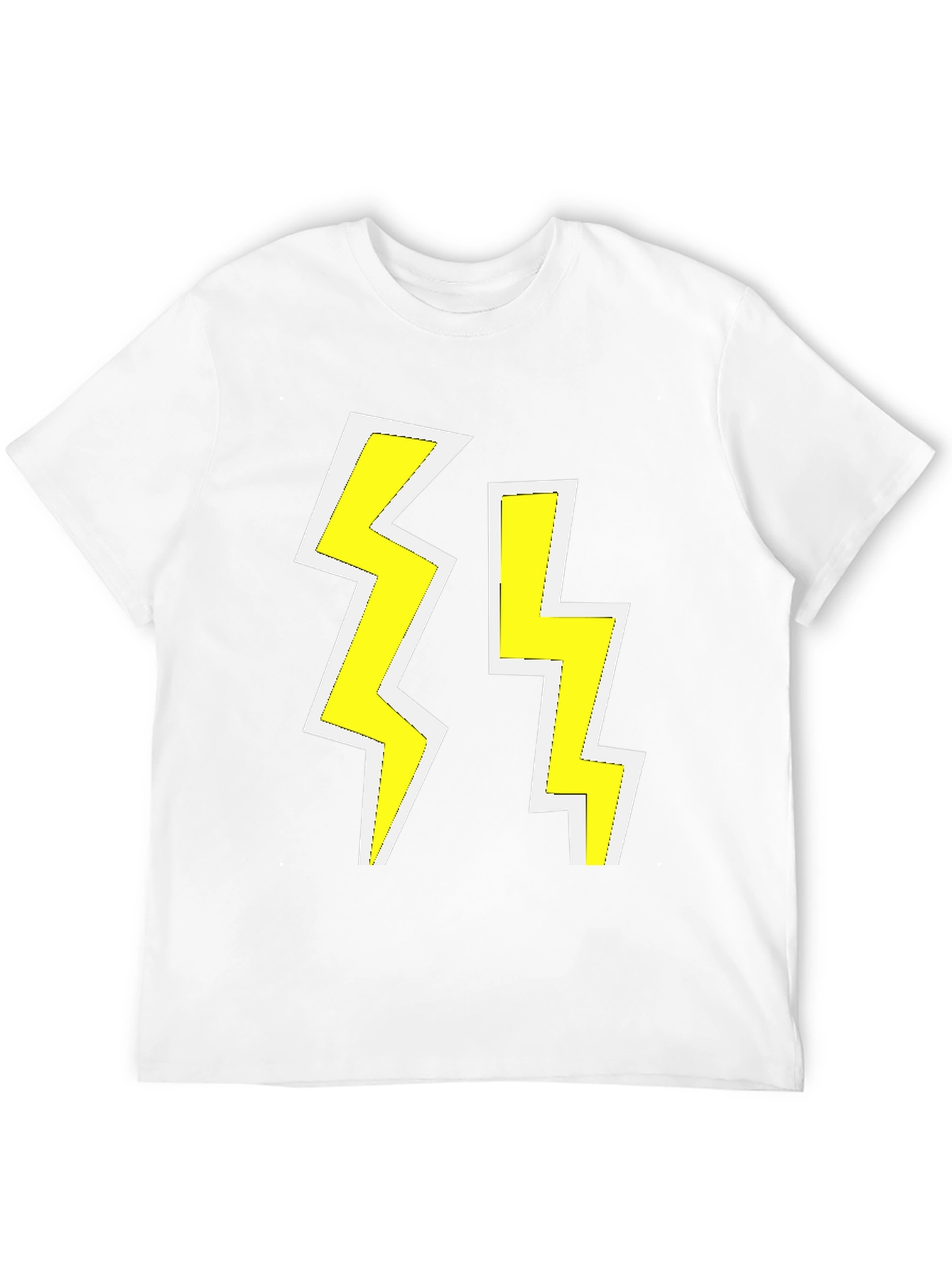 Lightning Bolt Graphic Tee - Bold & Stylish