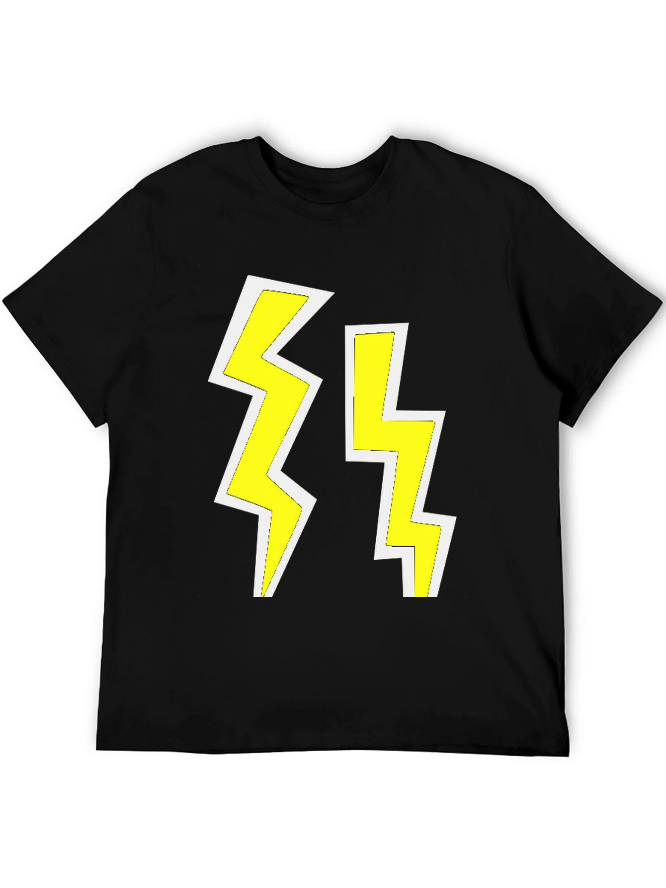 Lightning Bolt Graphic Tee - Bold & Stylish