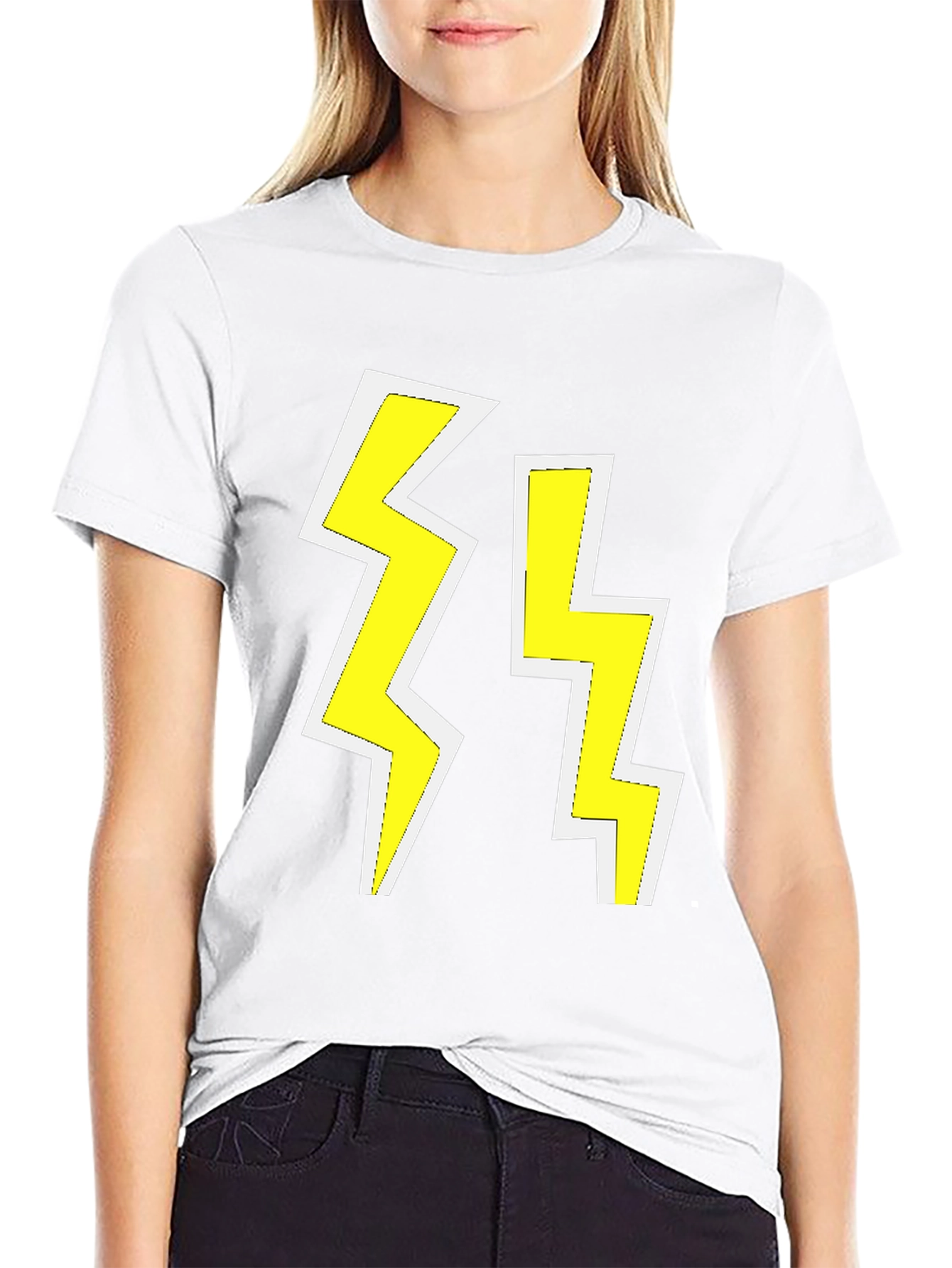Lightning Bolt Graphic Tee - Bold & Stylish