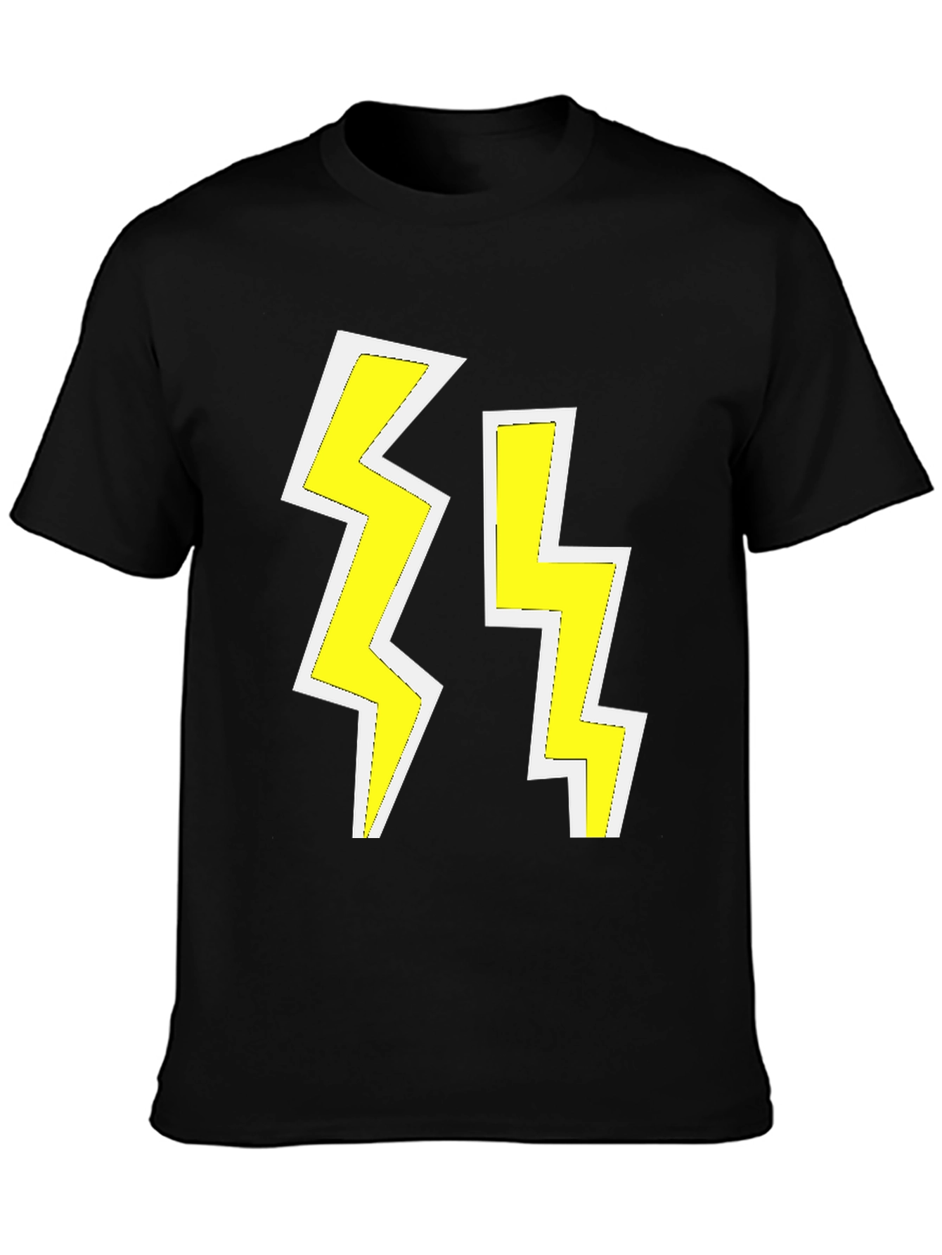 Lightning Bolt Graphic Tee - Bold & Stylish
