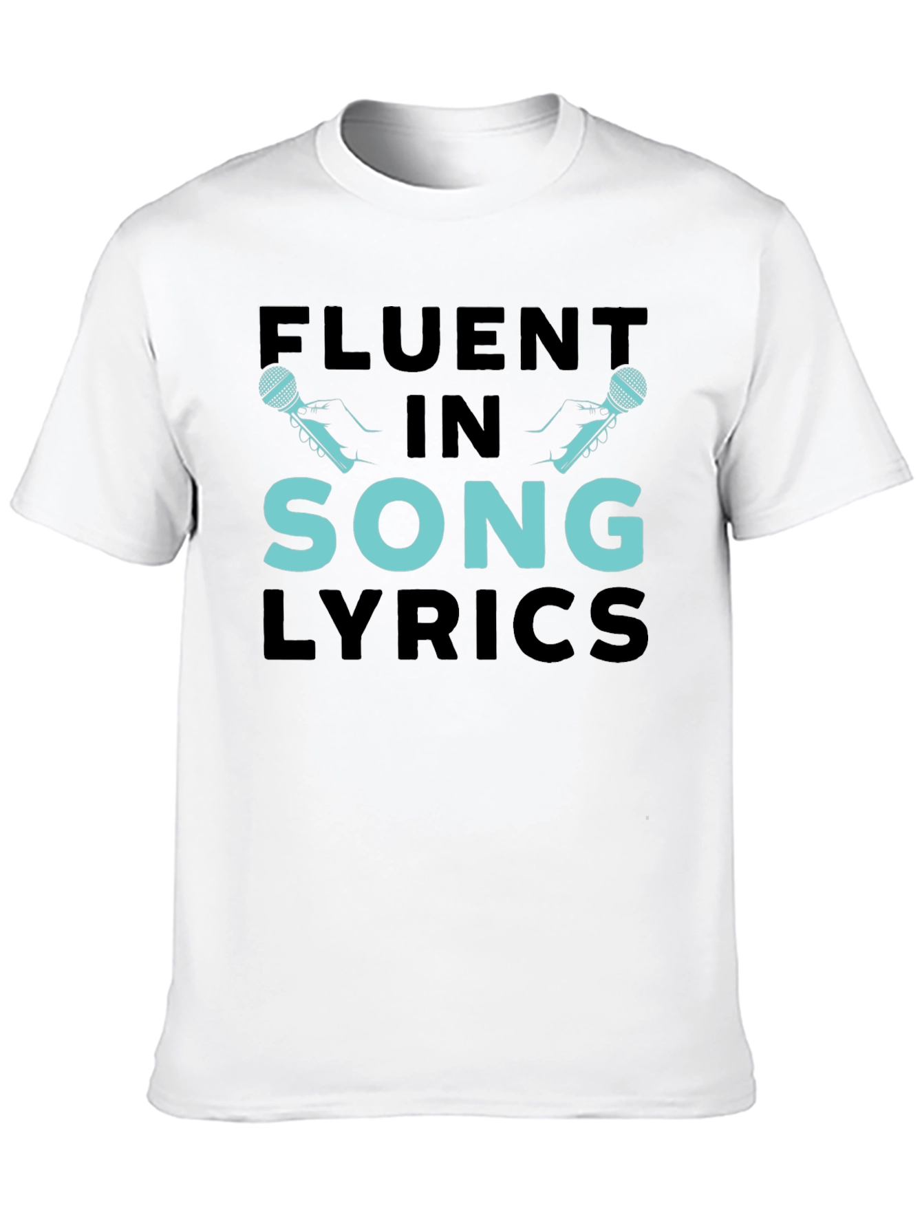 Fluent In Song Lyrics Graphic Tee