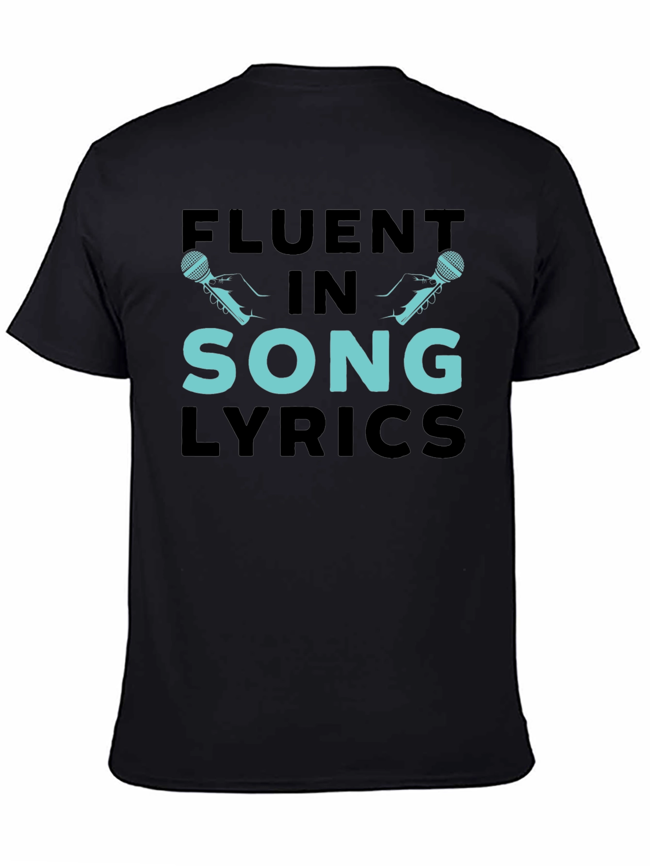 Fluent In Song Lyrics Graphic Tee