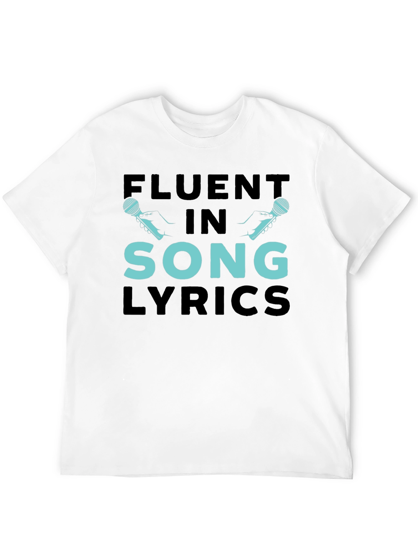 Fluent In Song Lyrics Graphic Tee