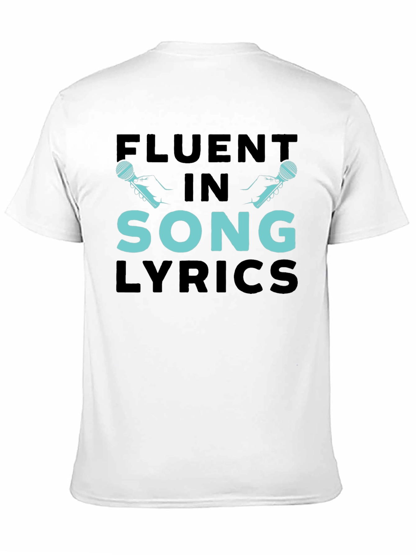 Fluent In Song Lyrics Graphic Tee