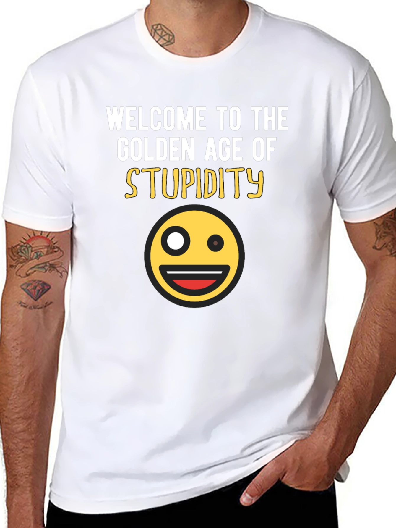 Golden Age of Stupidity Graphic T-Shirt