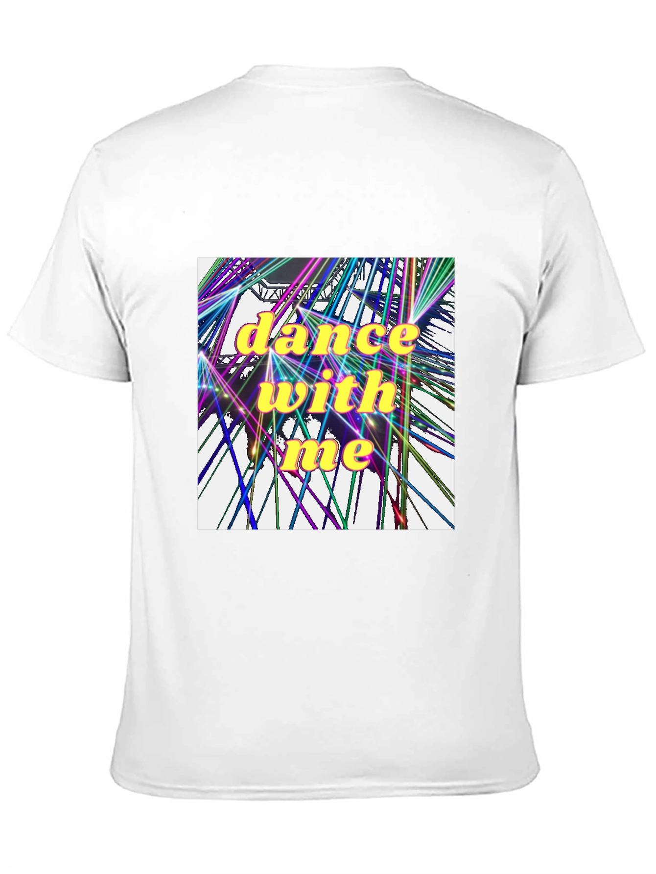 Dance With Me Graphic Tee - Black Cotton T-Shirt