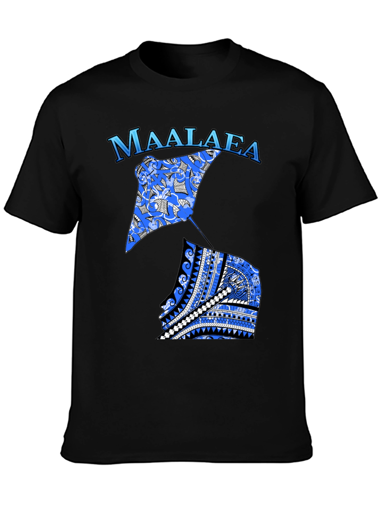 Maalaea Stingray Black T-Shirt