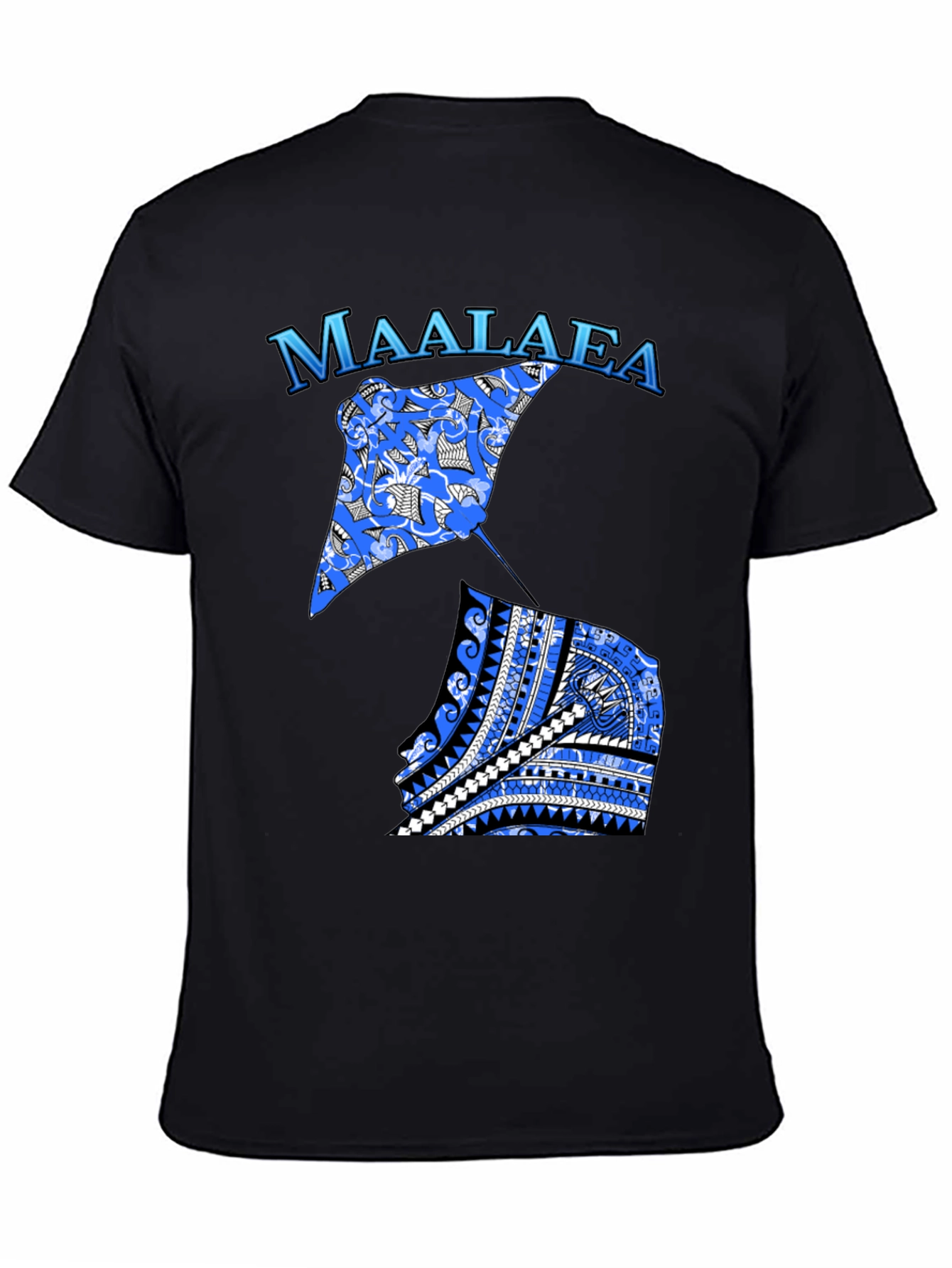 Maalaea Stingray Black T-Shirt
