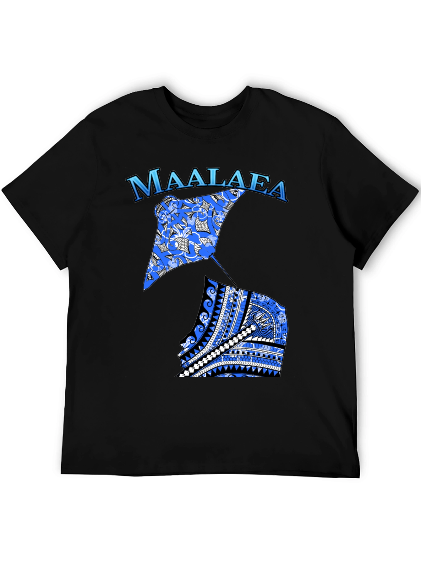 Maalaea Stingray Black T-Shirt