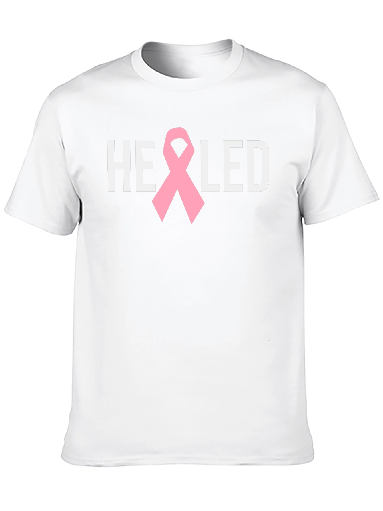 Healed Ribbon Tee - Breast Cancer Awareness