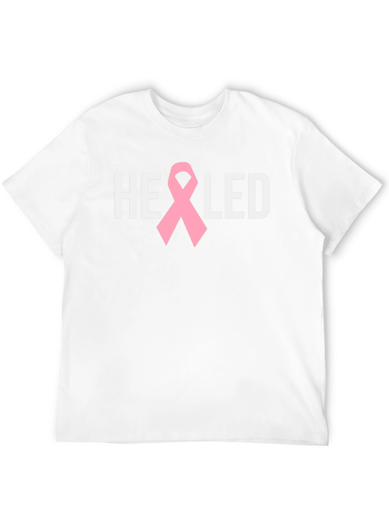 Healed Ribbon Tee - Breast Cancer Awareness