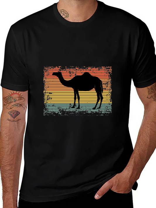 Retro Camel Silhouette Graphic Tee