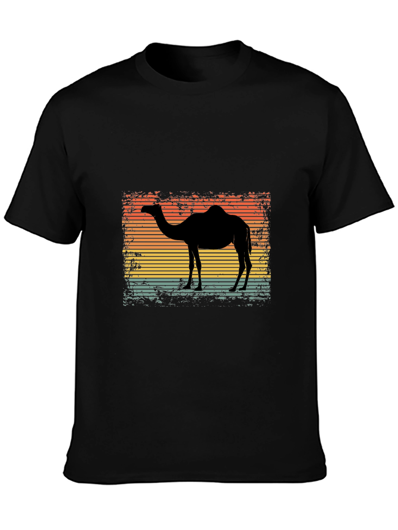 Retro Camel Silhouette Graphic Tee
