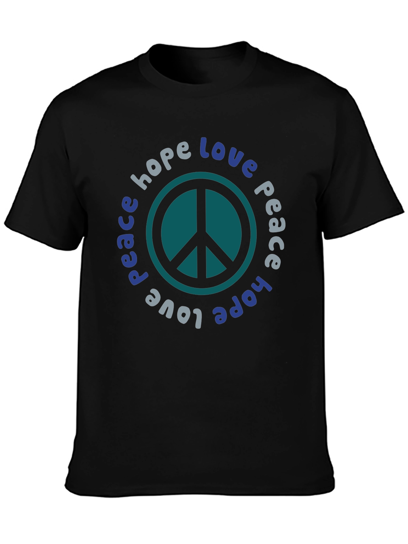 Peace Love Hope Graphic T-Shirt