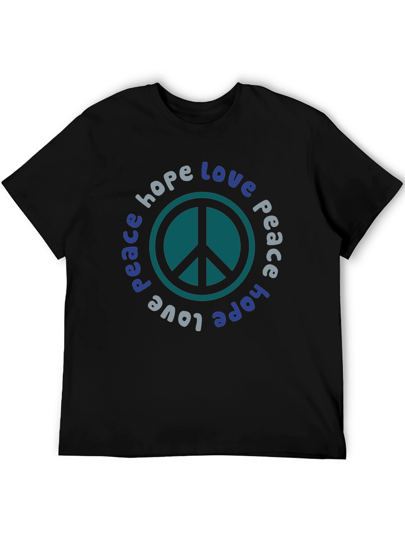 Peace Love Hope Graphic T-Shirt