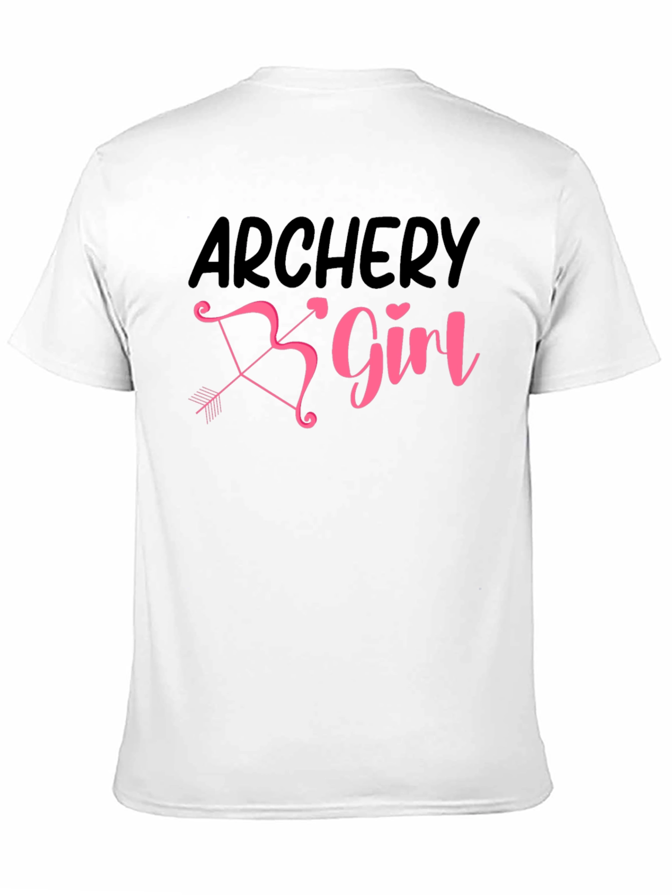 Archery Girl Bow & Arrow Graphic T-Shirt