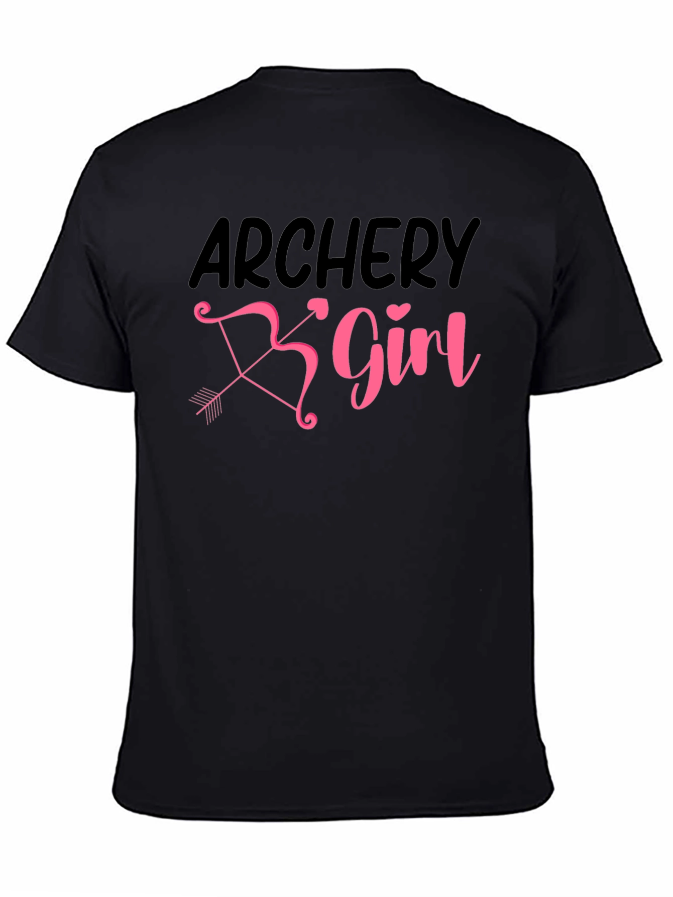 Archery Girl Bow & Arrow Graphic T-Shirt