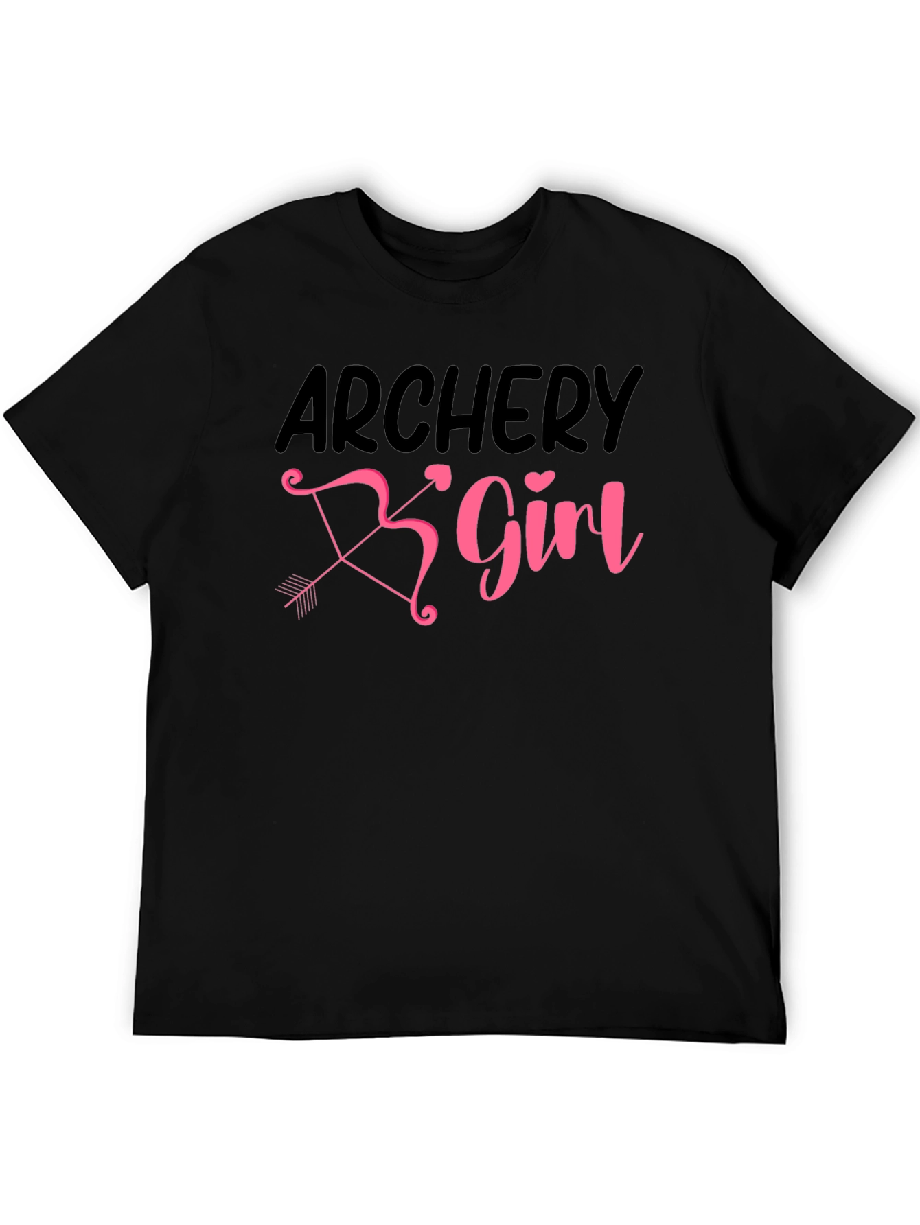 Archery Girl Bow & Arrow Graphic T-Shirt