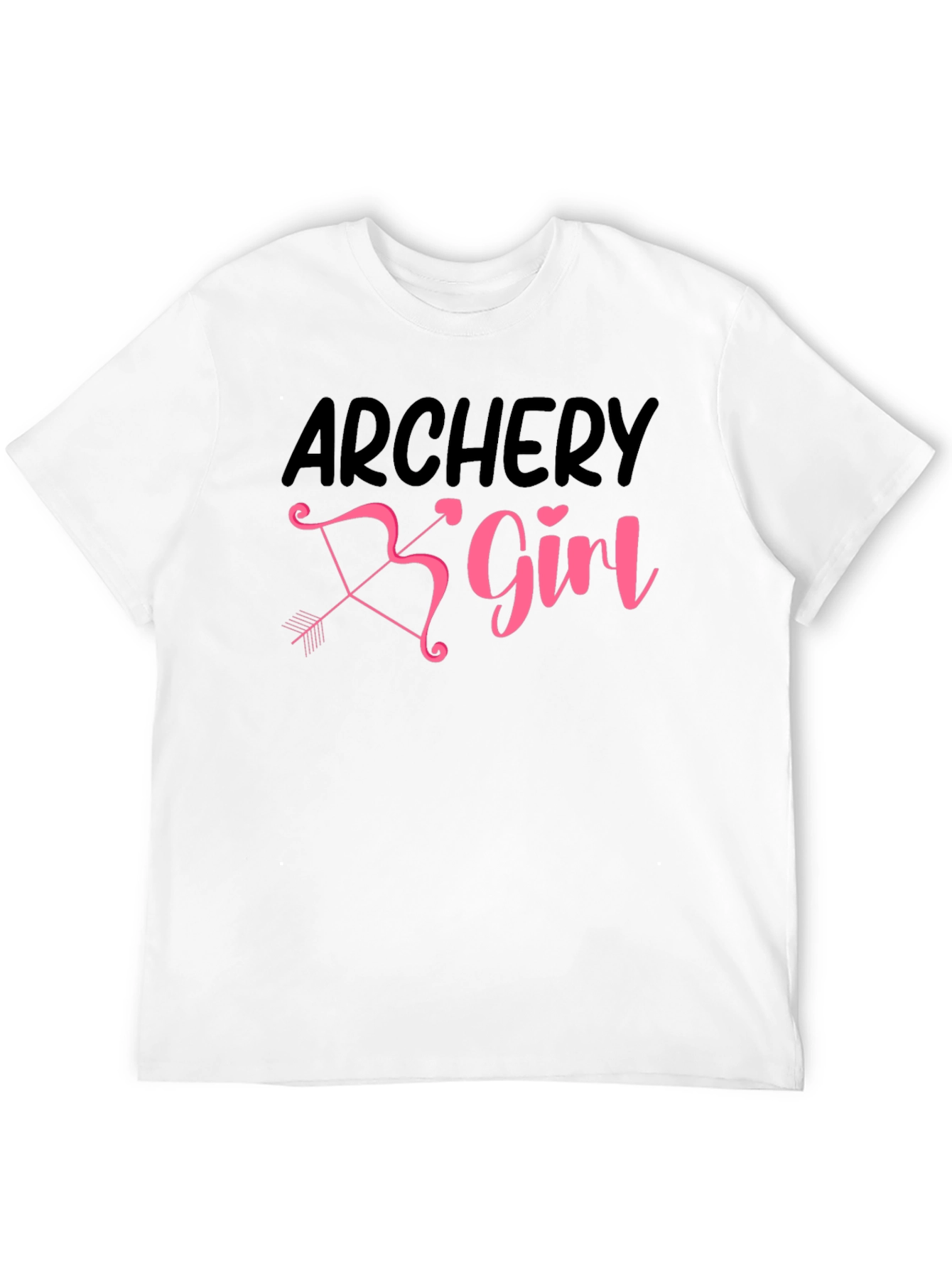 Archery Girl Bow & Arrow Graphic T-Shirt
