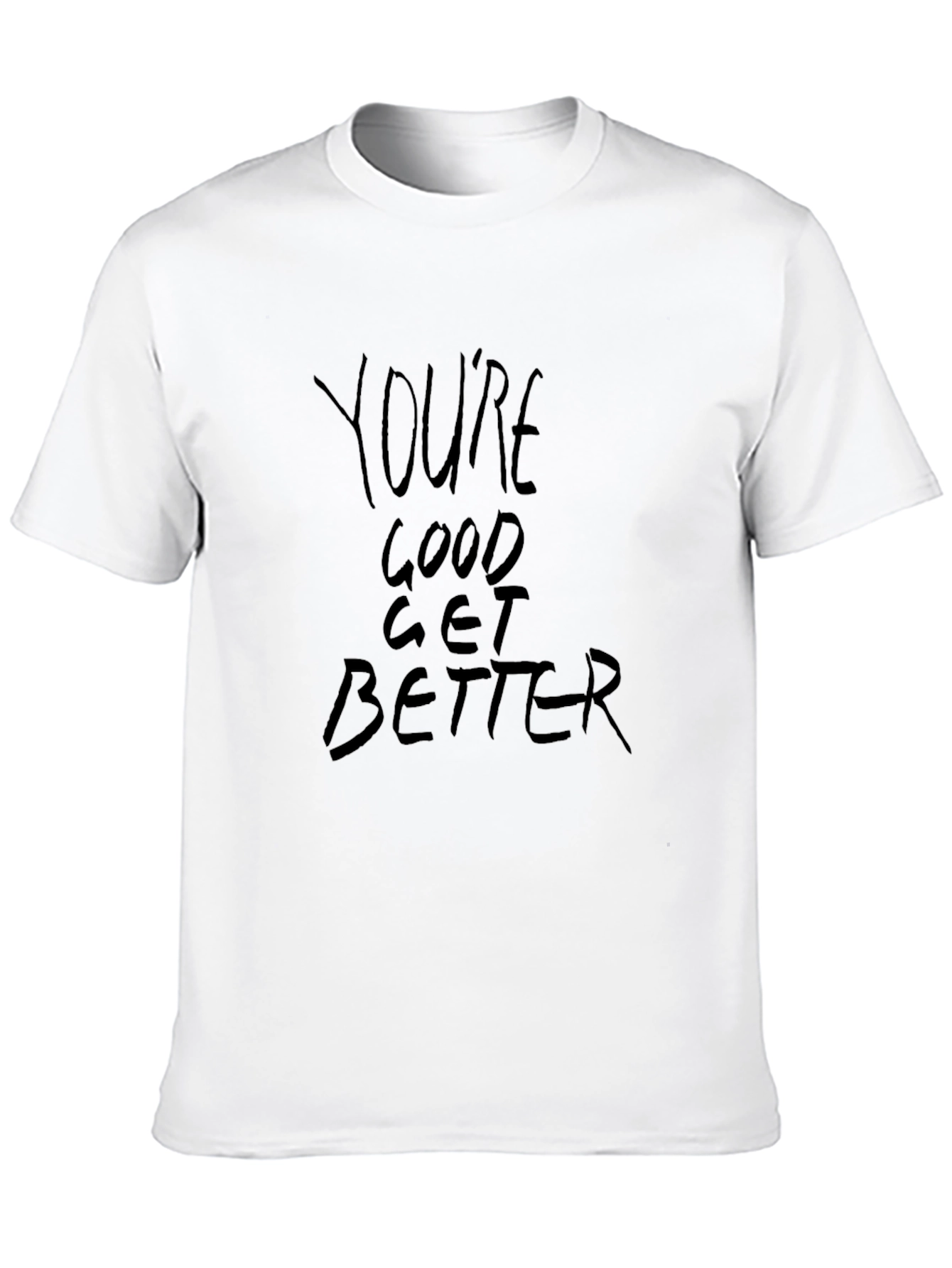 Youre Good Get Better Graphic Tee - Black