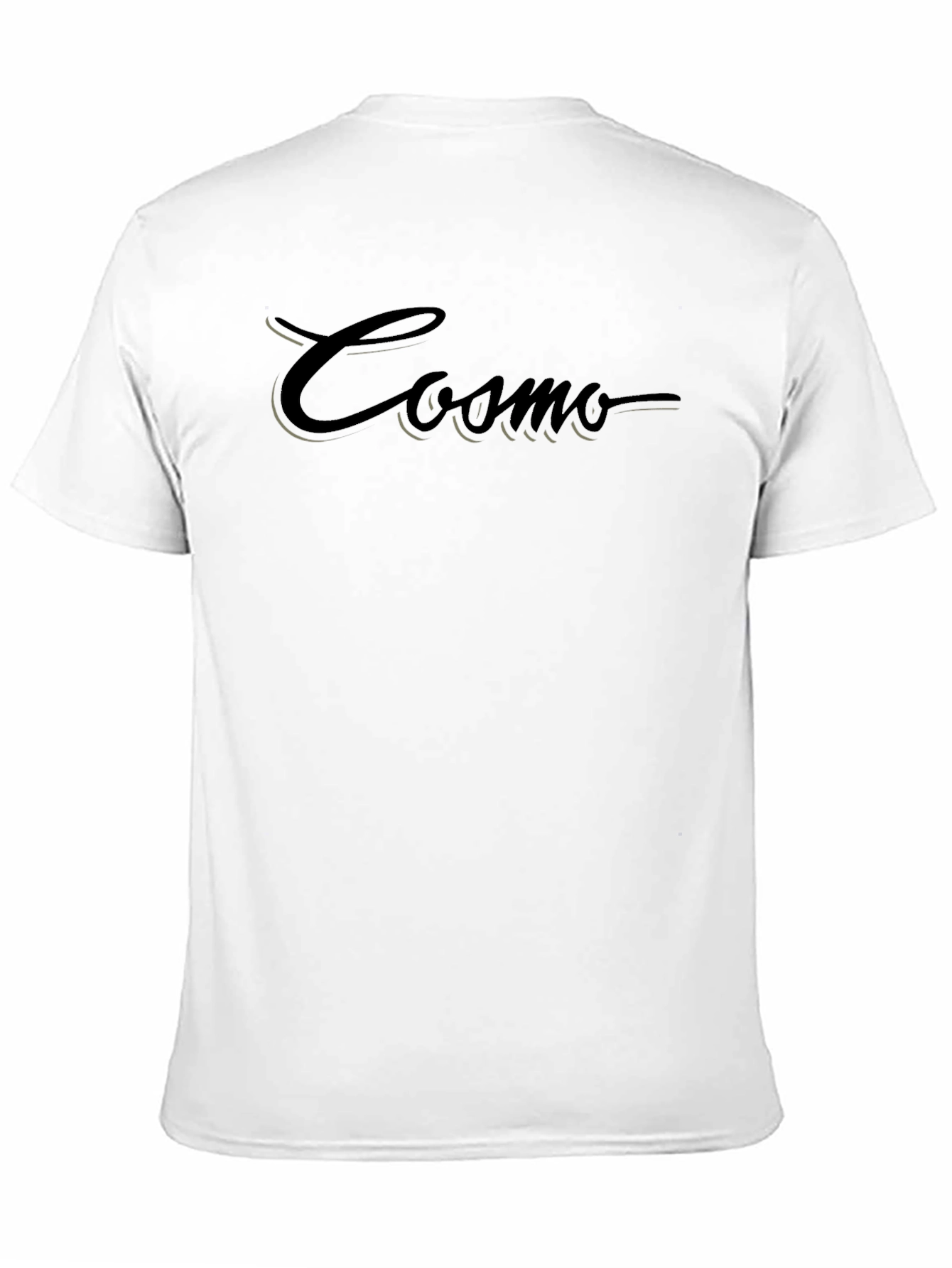 Cosmo Script Black T-Shirt - Stylish Casual Wear