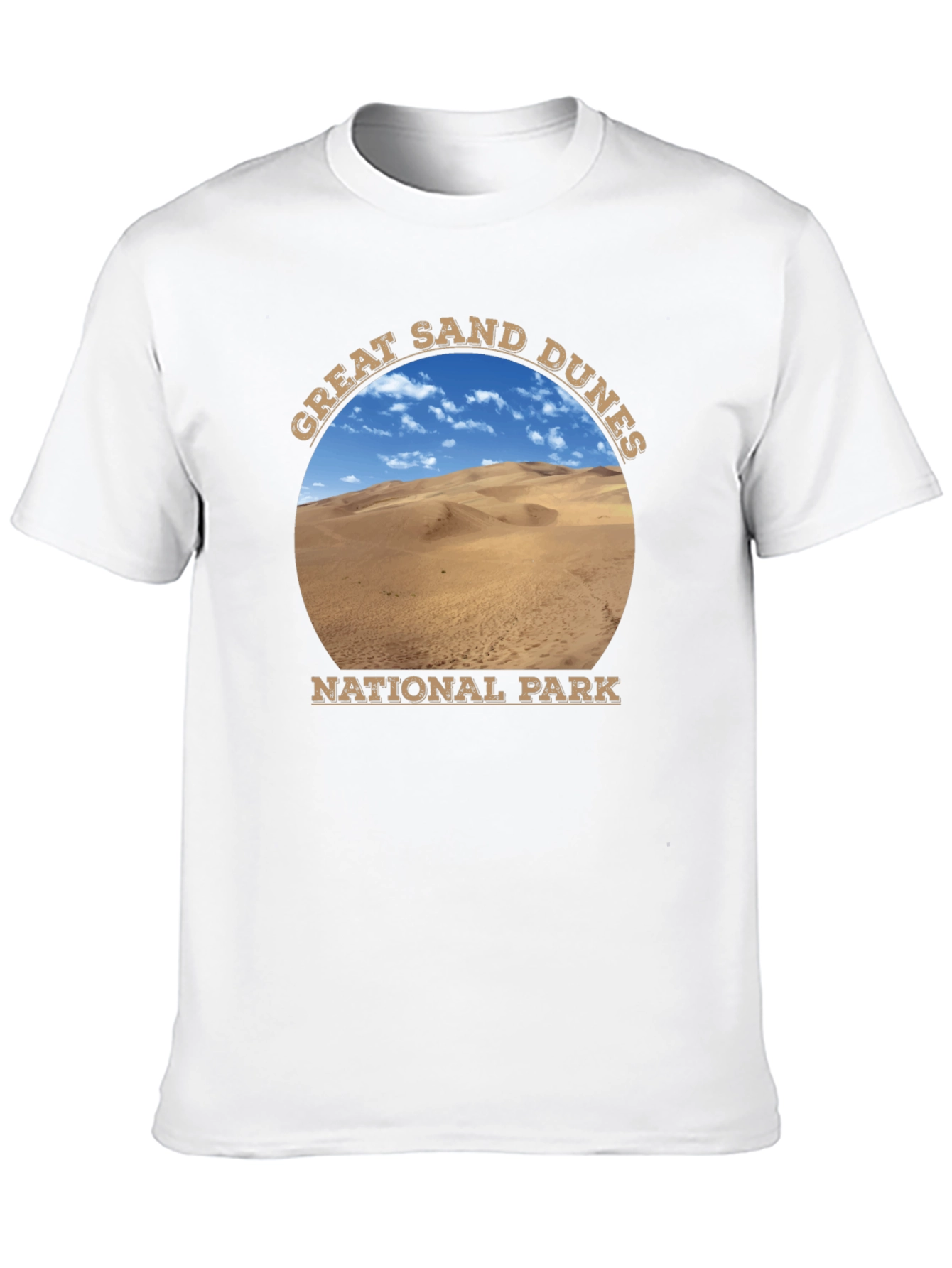 Great Sand Dunes National Park Black T-Shirt