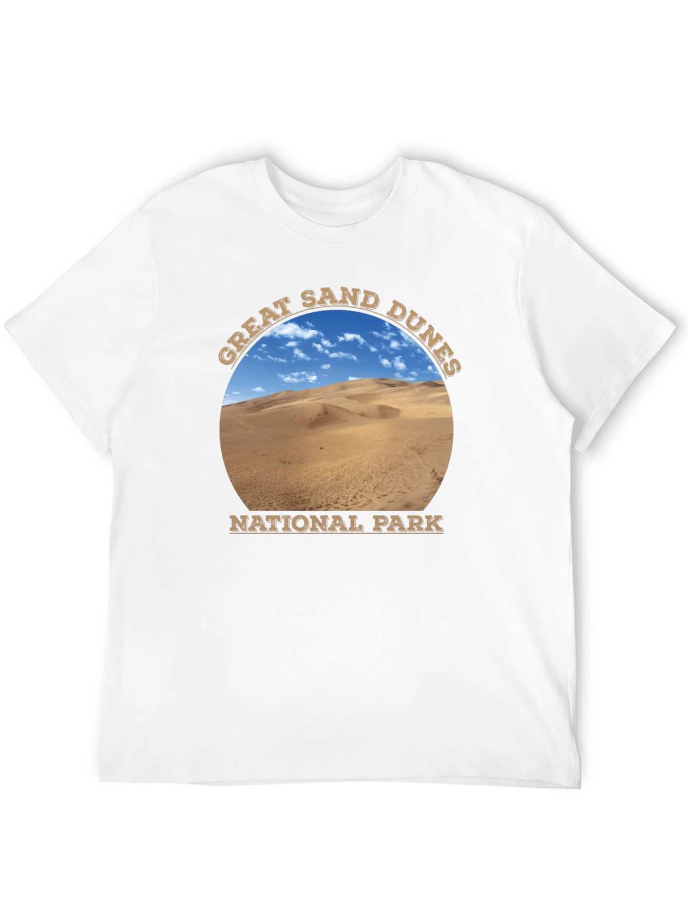 Great Sand Dunes National Park Black T-Shirt