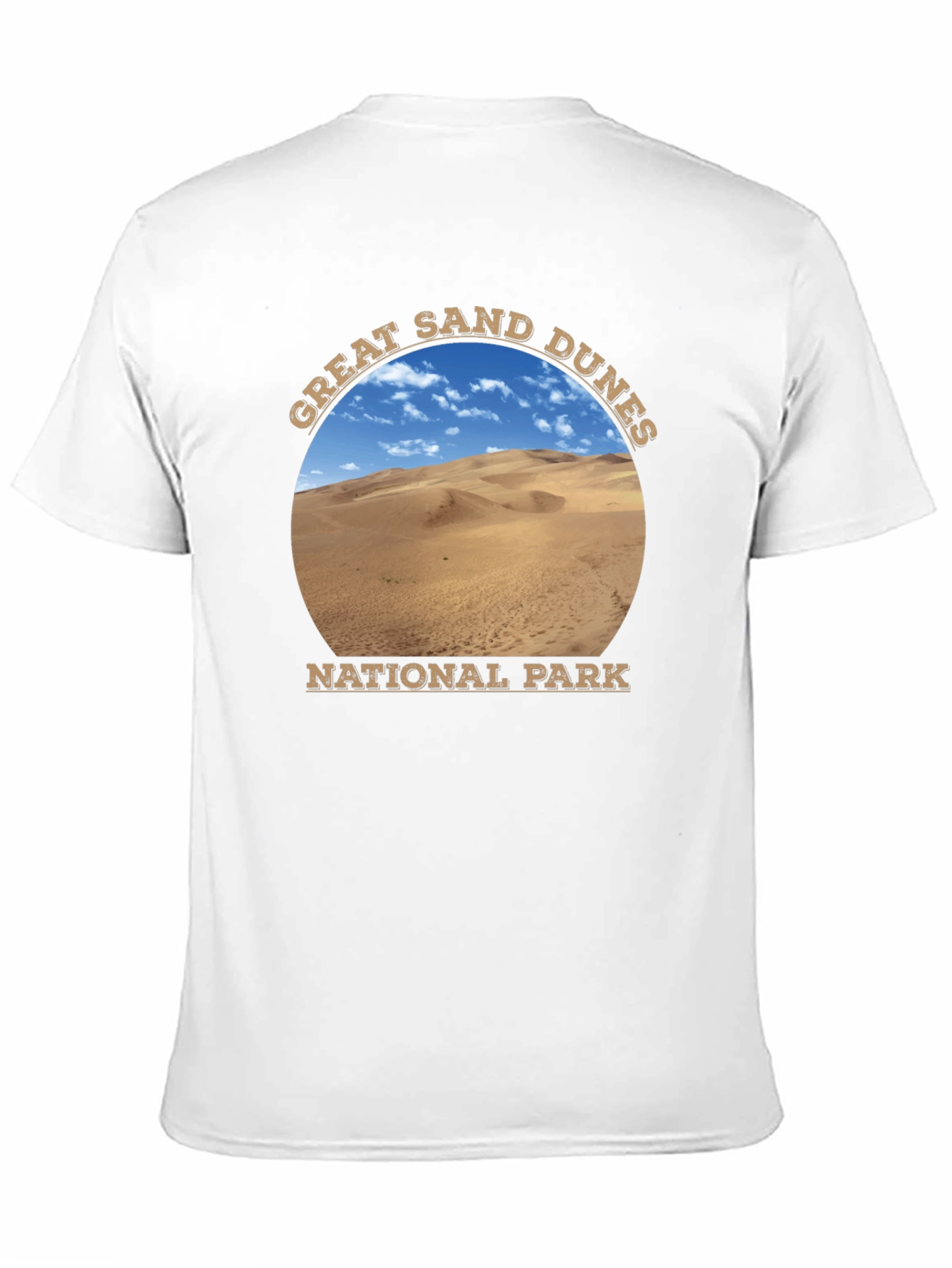 Great Sand Dunes National Park Black T-Shirt