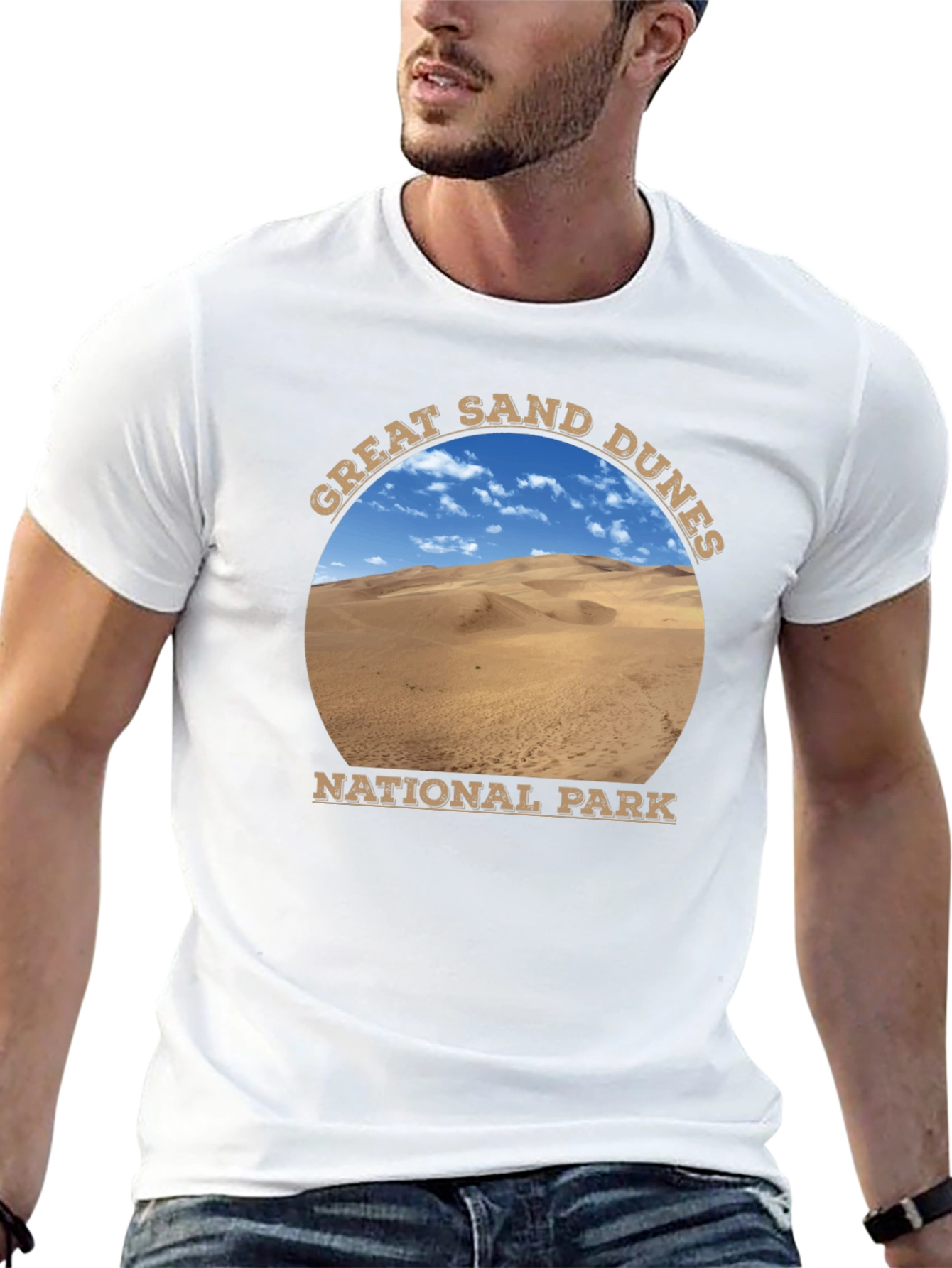 Great Sand Dunes National Park Black T-Shirt