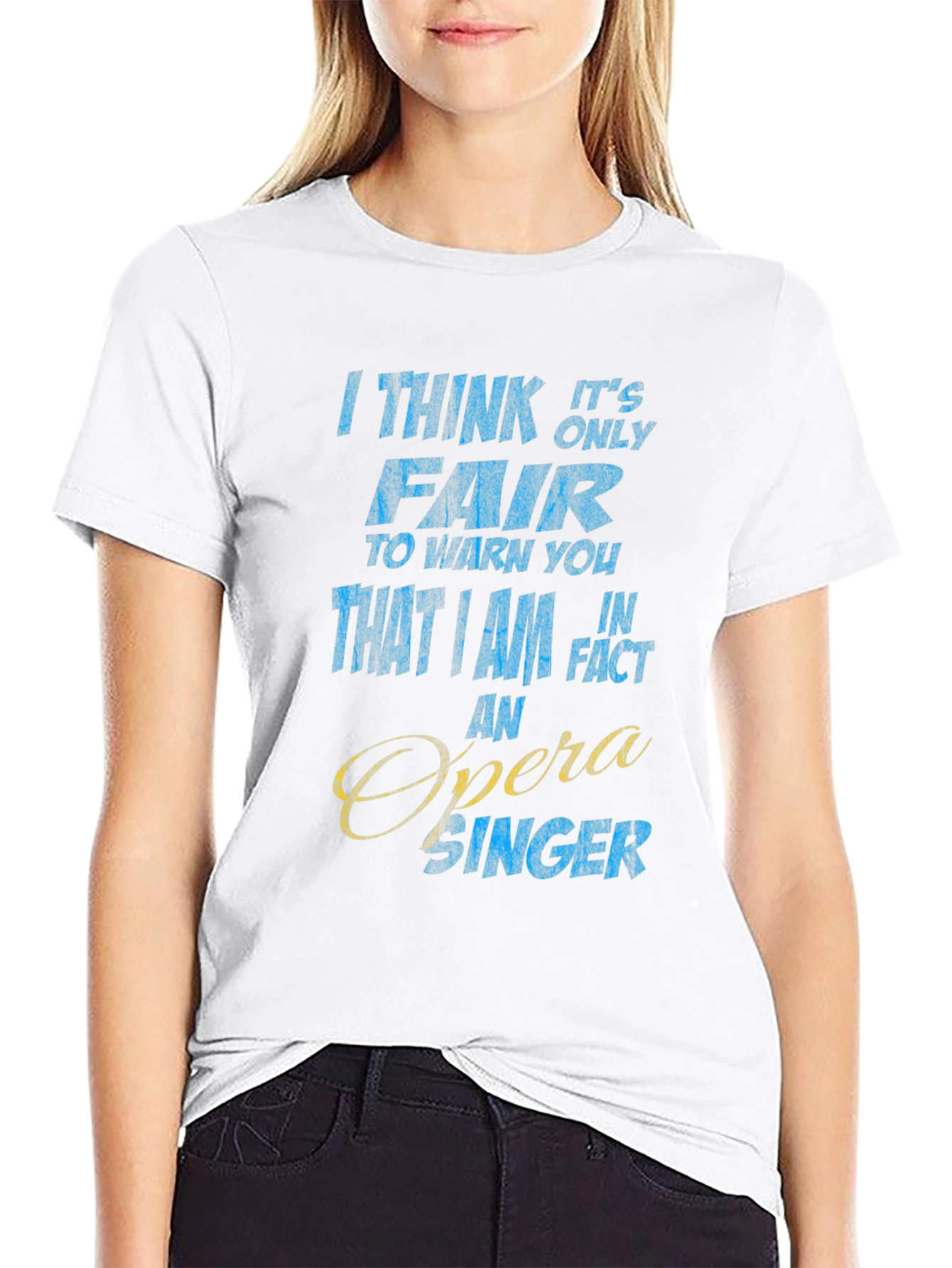 Opera Singer Novelty T-Shirt