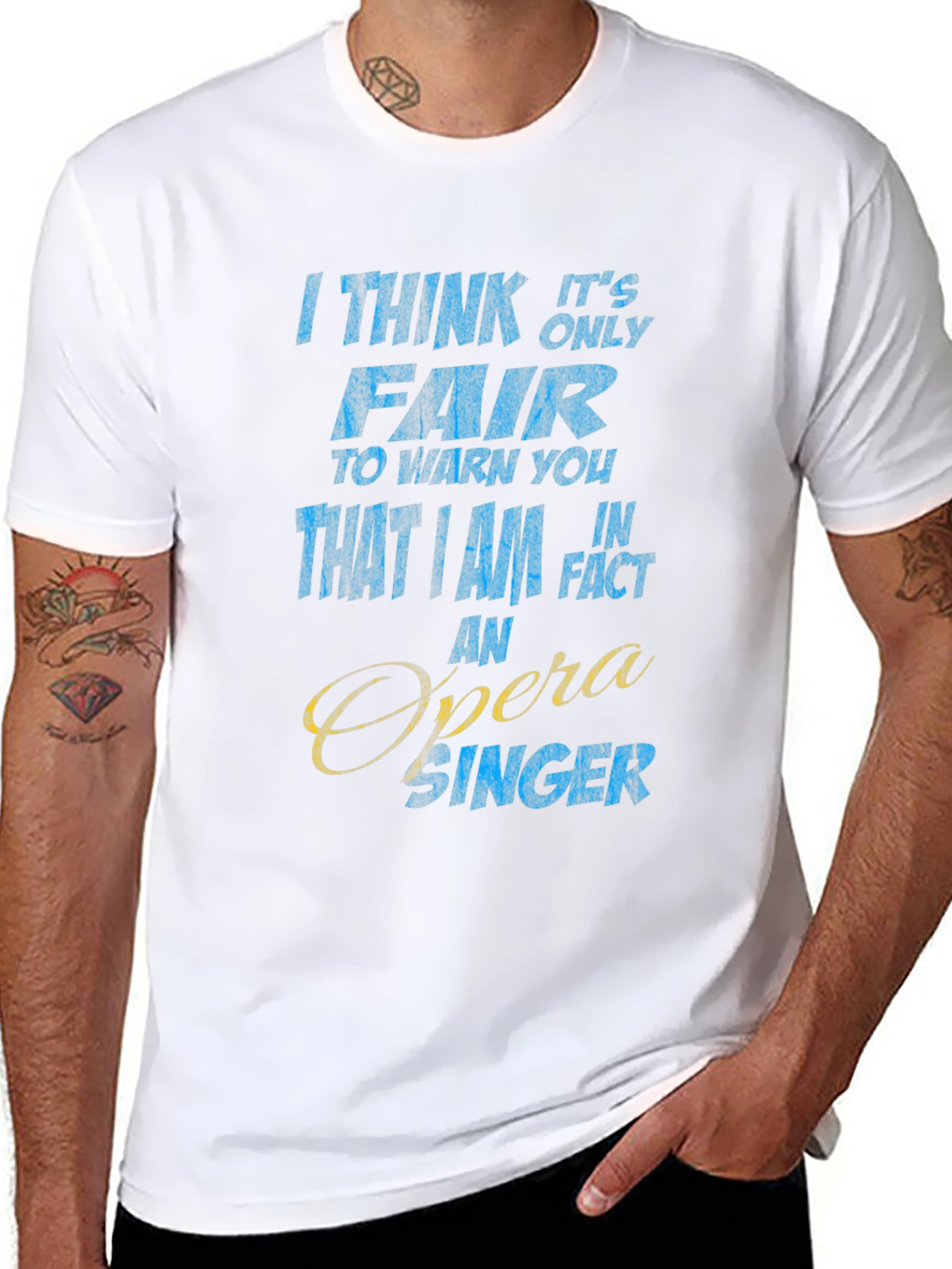 Opera Singer Novelty T-Shirt