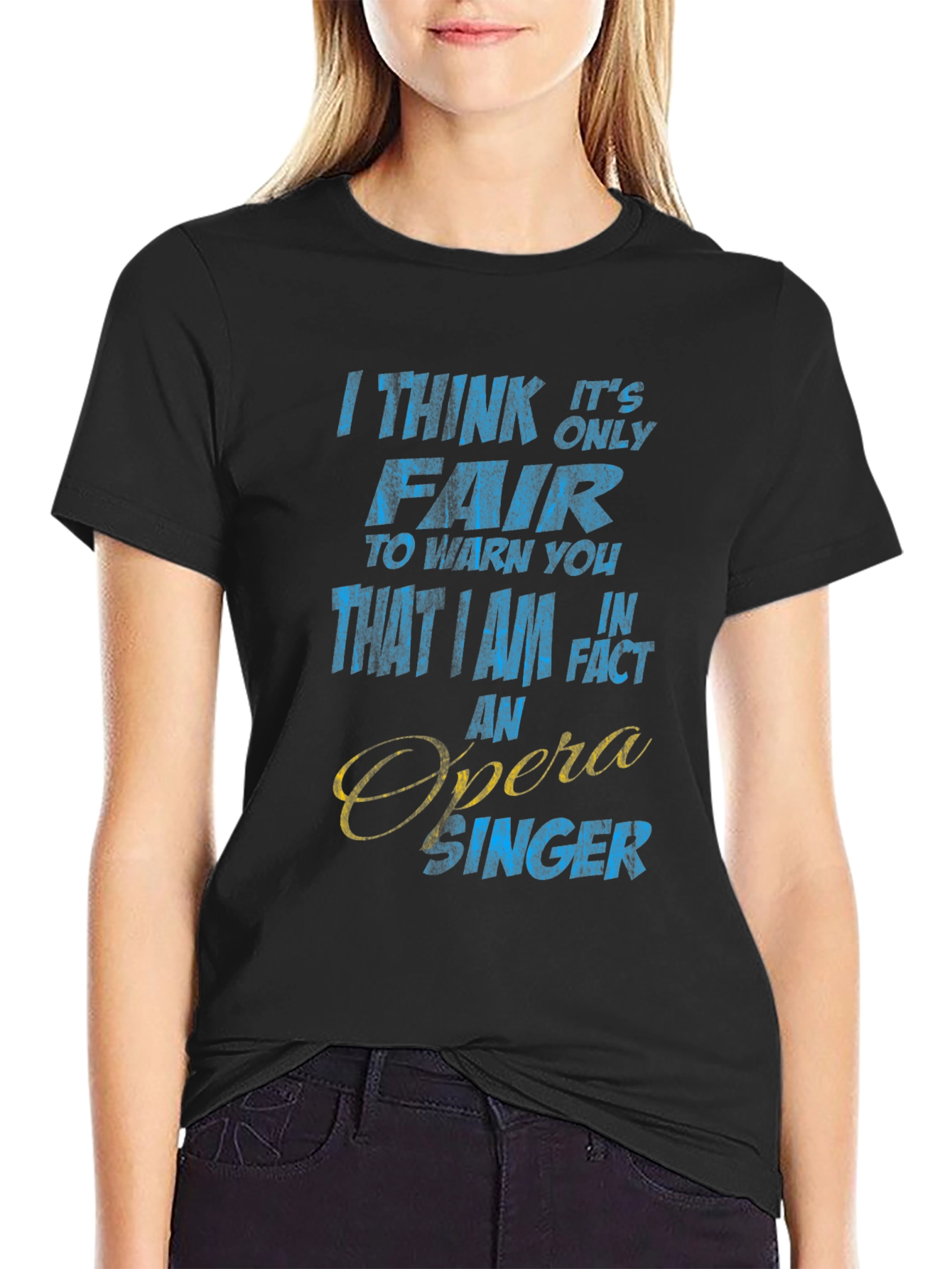 Opera Singer Novelty T-Shirt