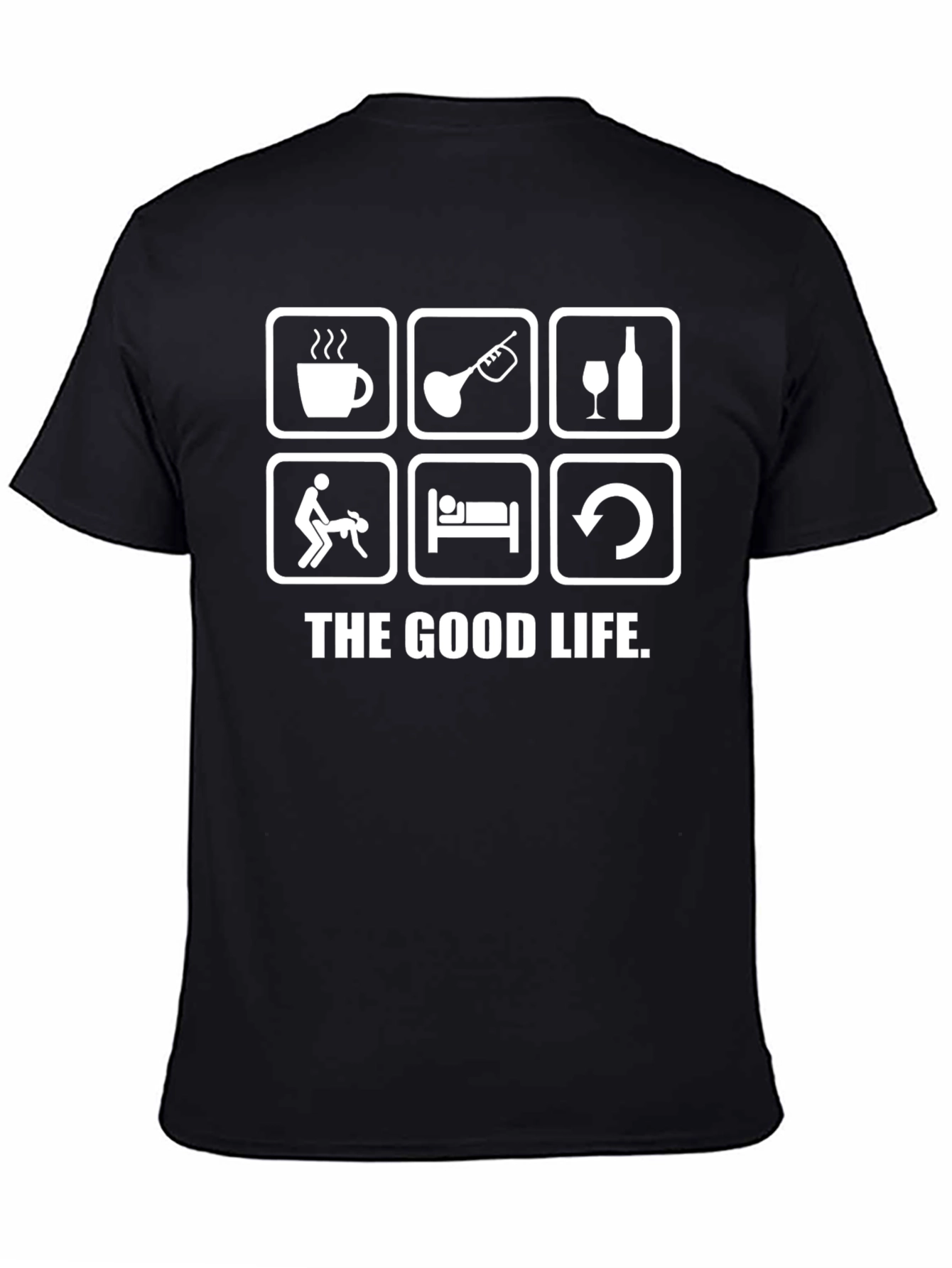 The Good Life Graphic Tee - Black