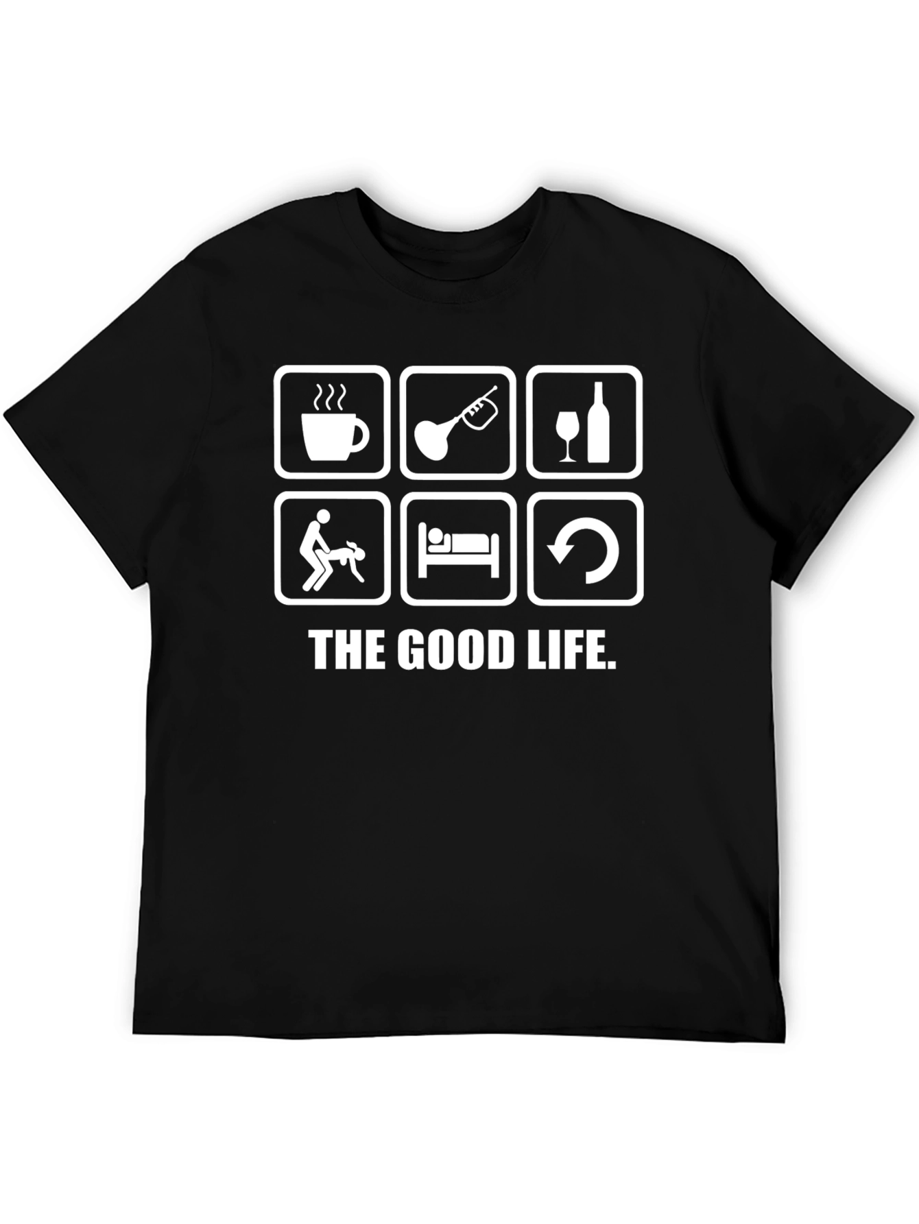 The Good Life Graphic Tee - Black