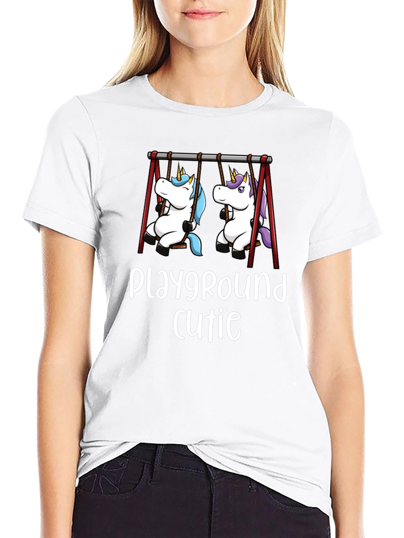 Playground Cutie Unicorns Graphic Tee