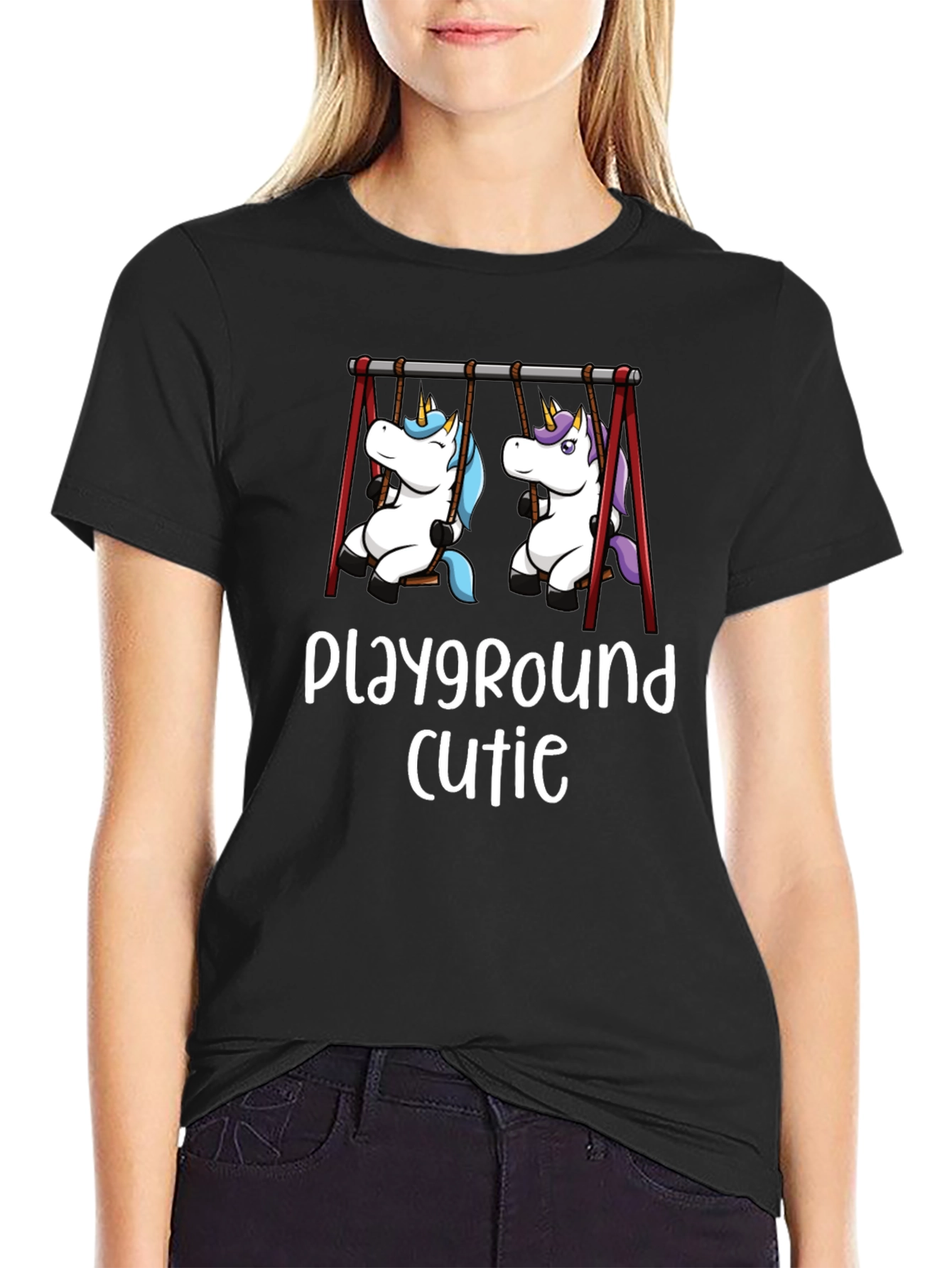 Playground Cutie Unicorns Graphic Tee