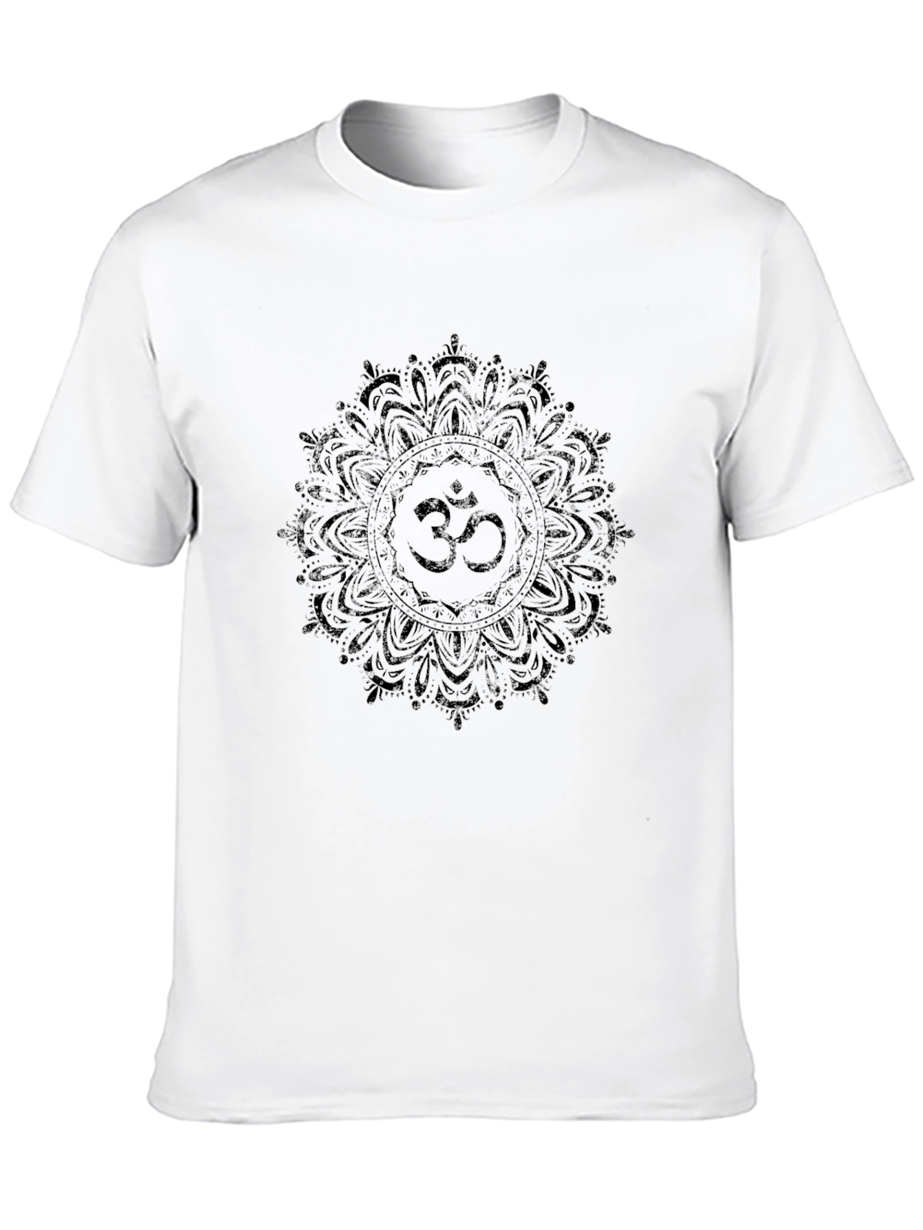 Om Mandala Black T-Shirt - Spiritual Graphic Tee