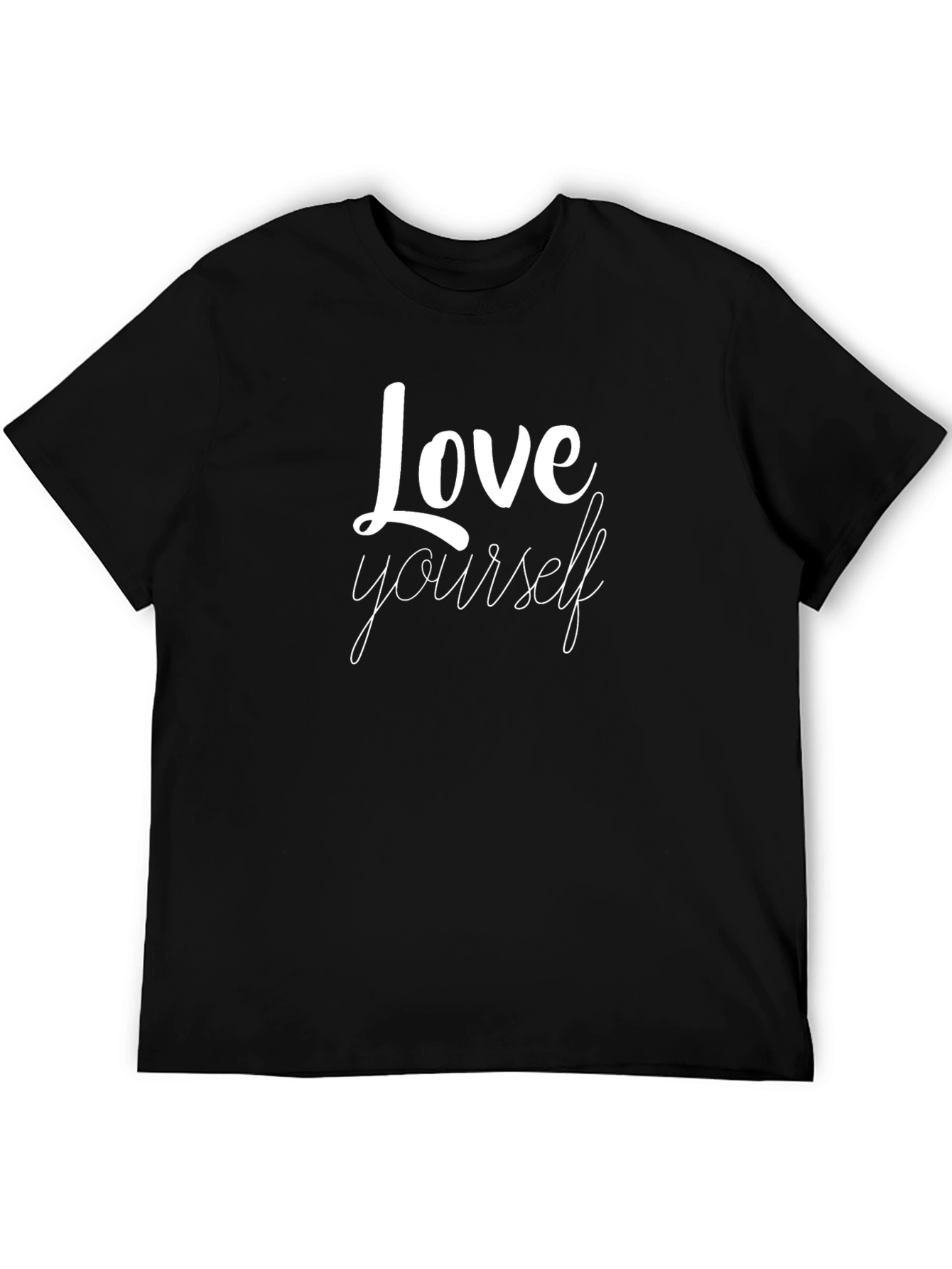 Love Yourself Black T-Shirt
