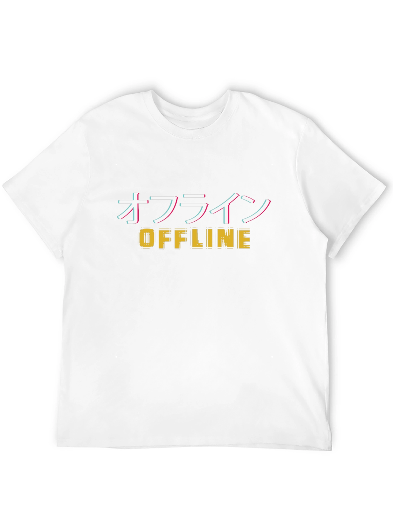Offline Graphic Tee - Black Cotton Blend