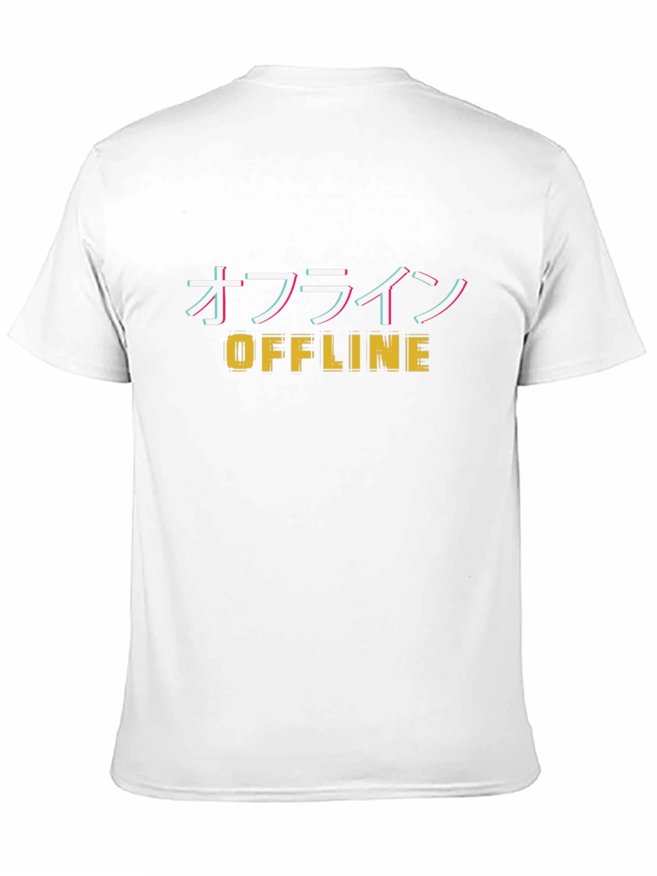 Offline Graphic Tee - Black Cotton Blend