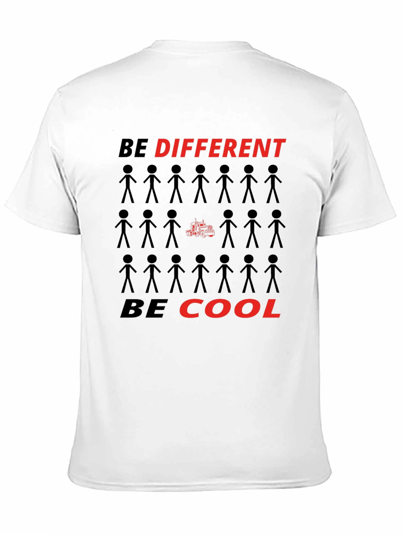 Be Different Be Cool Graphic T-Shirt
