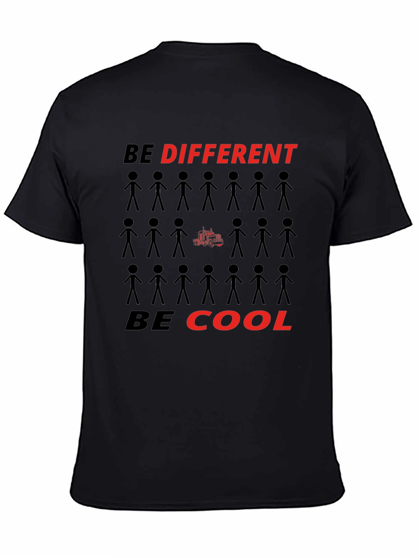 Be Different Be Cool Graphic T-Shirt