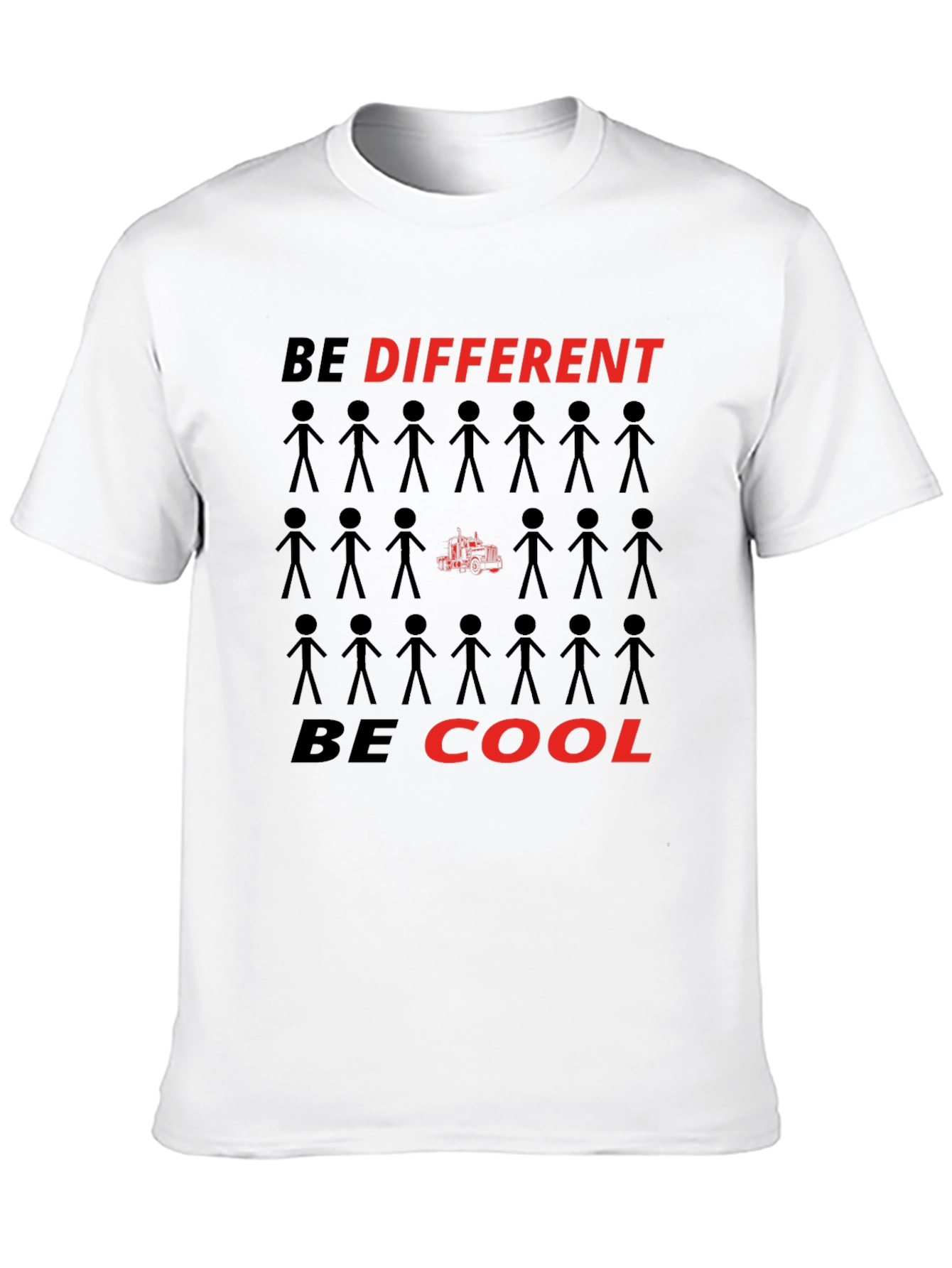 Be Different Be Cool Graphic T-Shirt