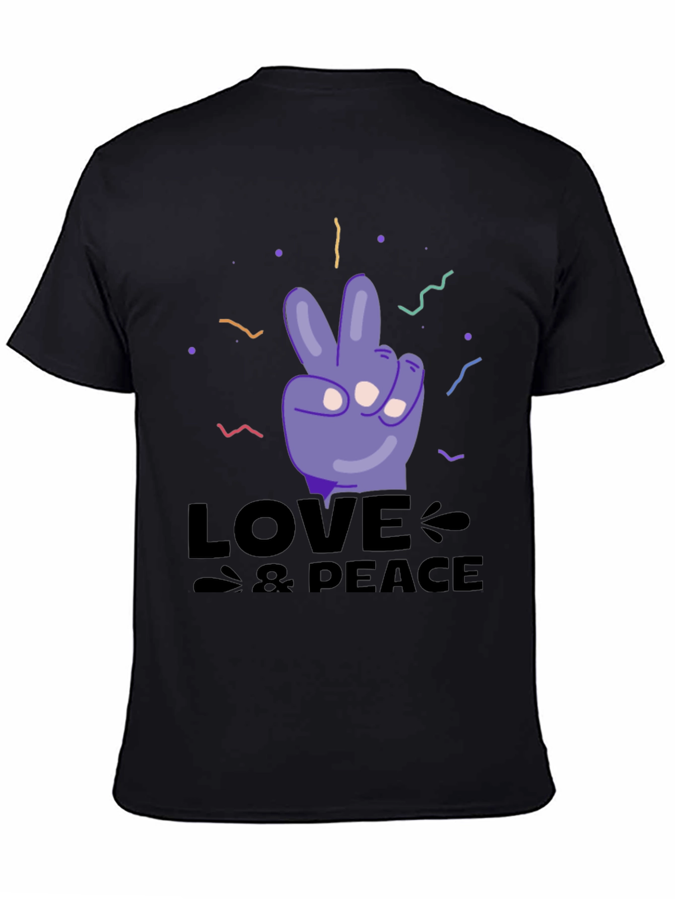 Love & Peace Graphic T-Shirt - Stylish Comfort